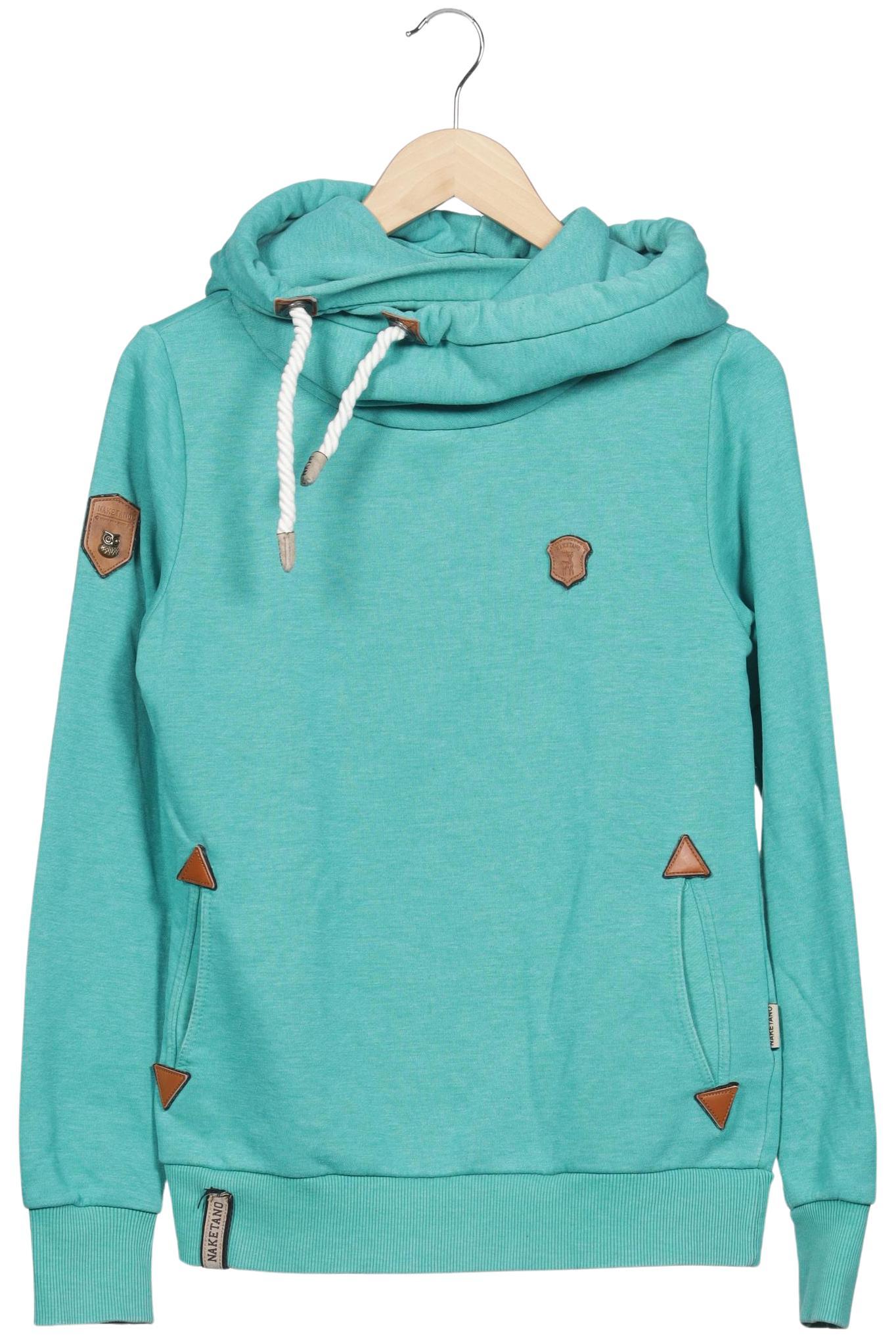 

Naketano Damen Kapuzenpullover, türkis, Gr. 38