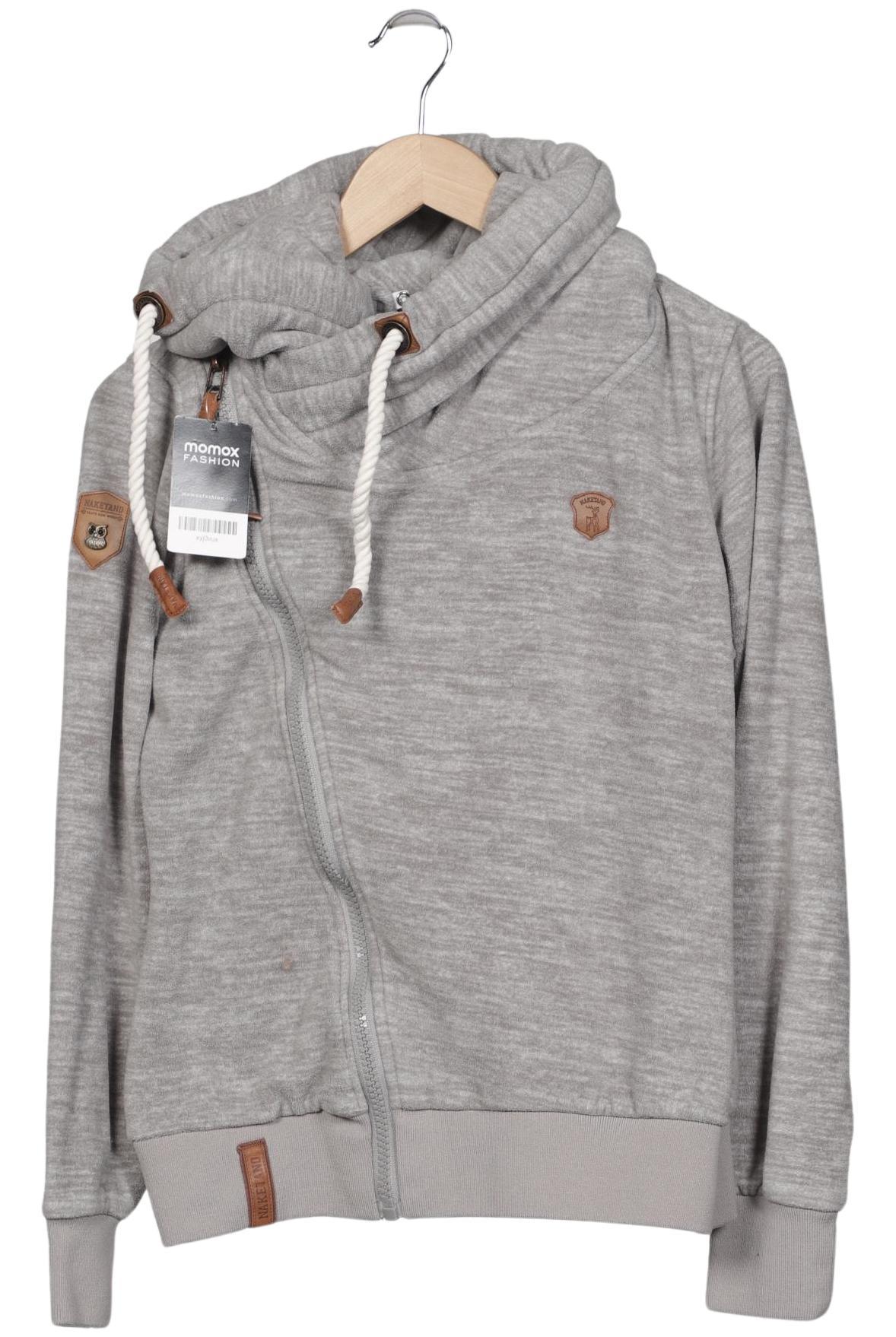 

Naketano Damen Kapuzenpullover, grau, Gr. 38