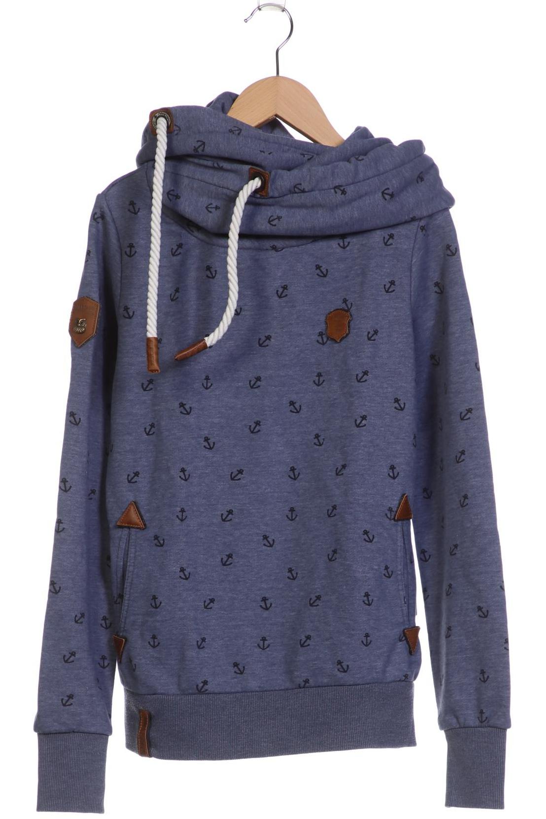 

Naketano Damen Kapuzenpullover, blau, Gr. 38