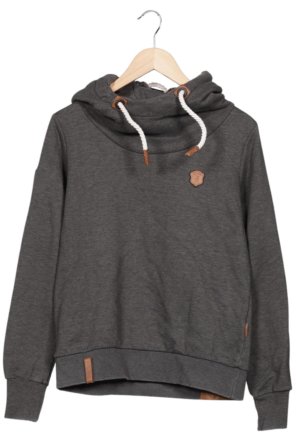 

Naketano Damen Kapuzenpullover, grau, Gr. 42