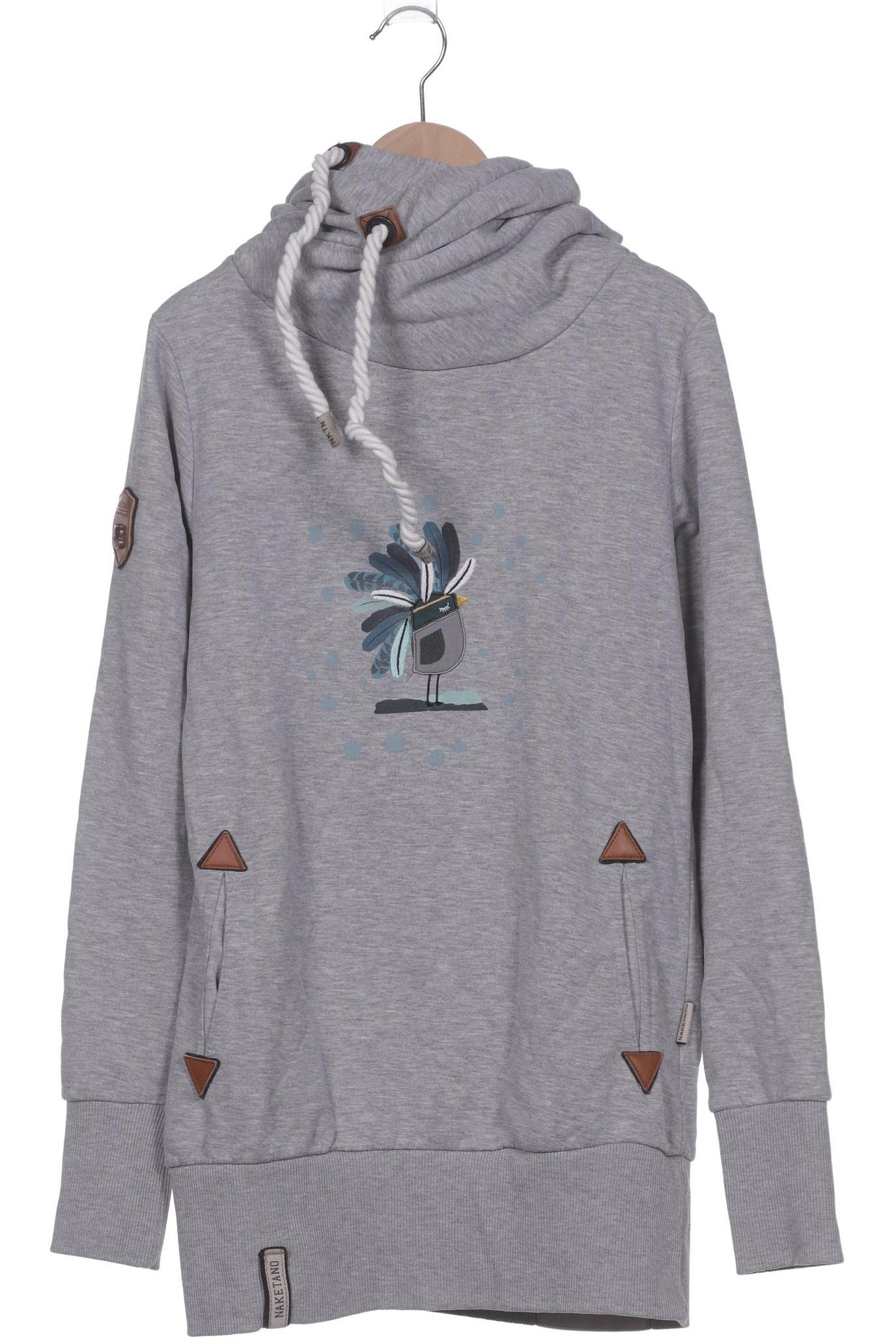 

Naketano Damen Kapuzenpullover, grau, Gr. 38