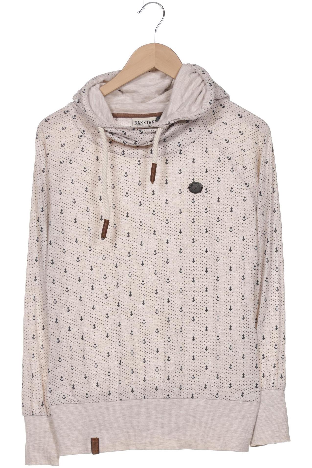 

Naketano Damen Kapuzenpullover, cremeweiß, Gr. 38