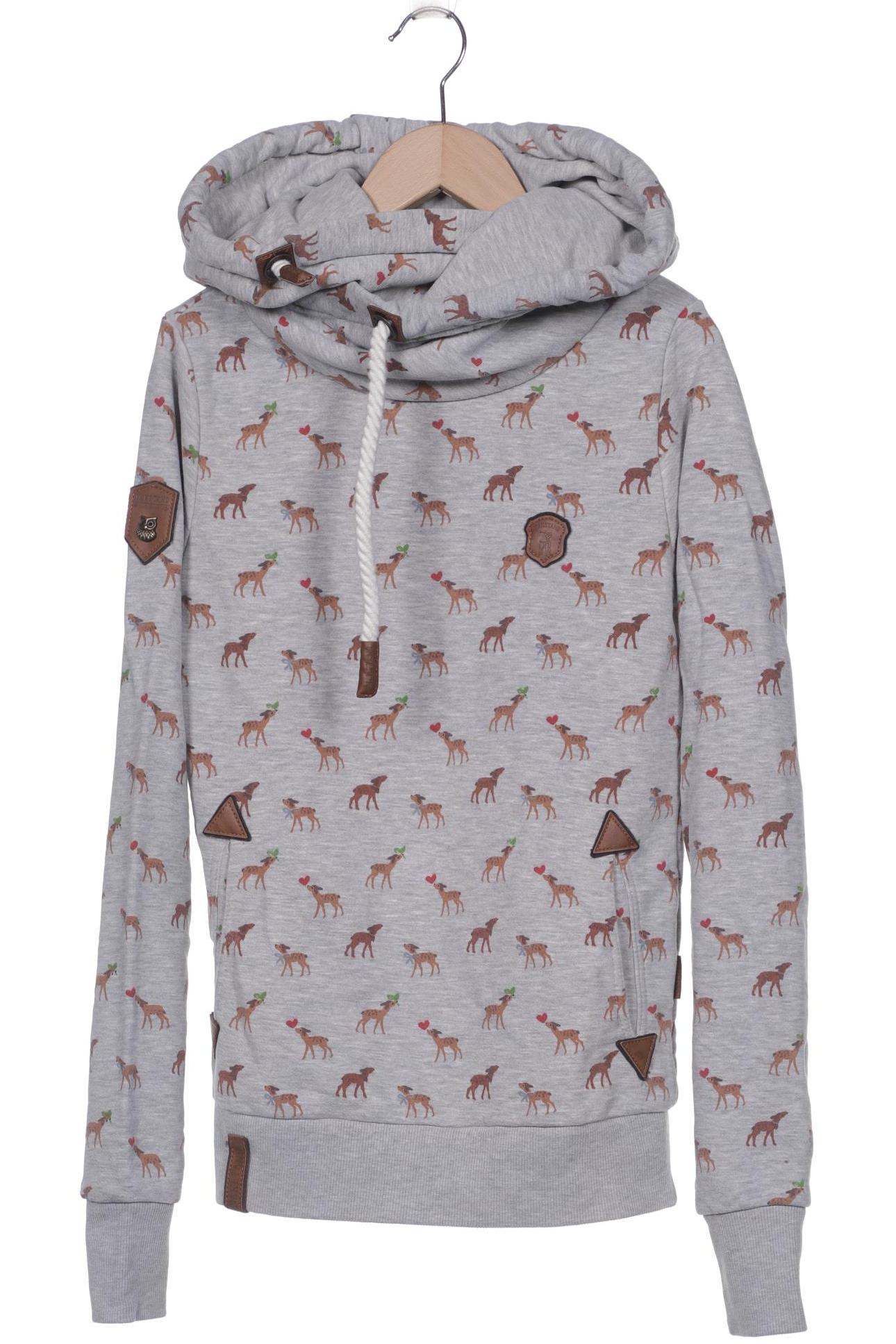 

Naketano Damen Kapuzenpullover, grau
