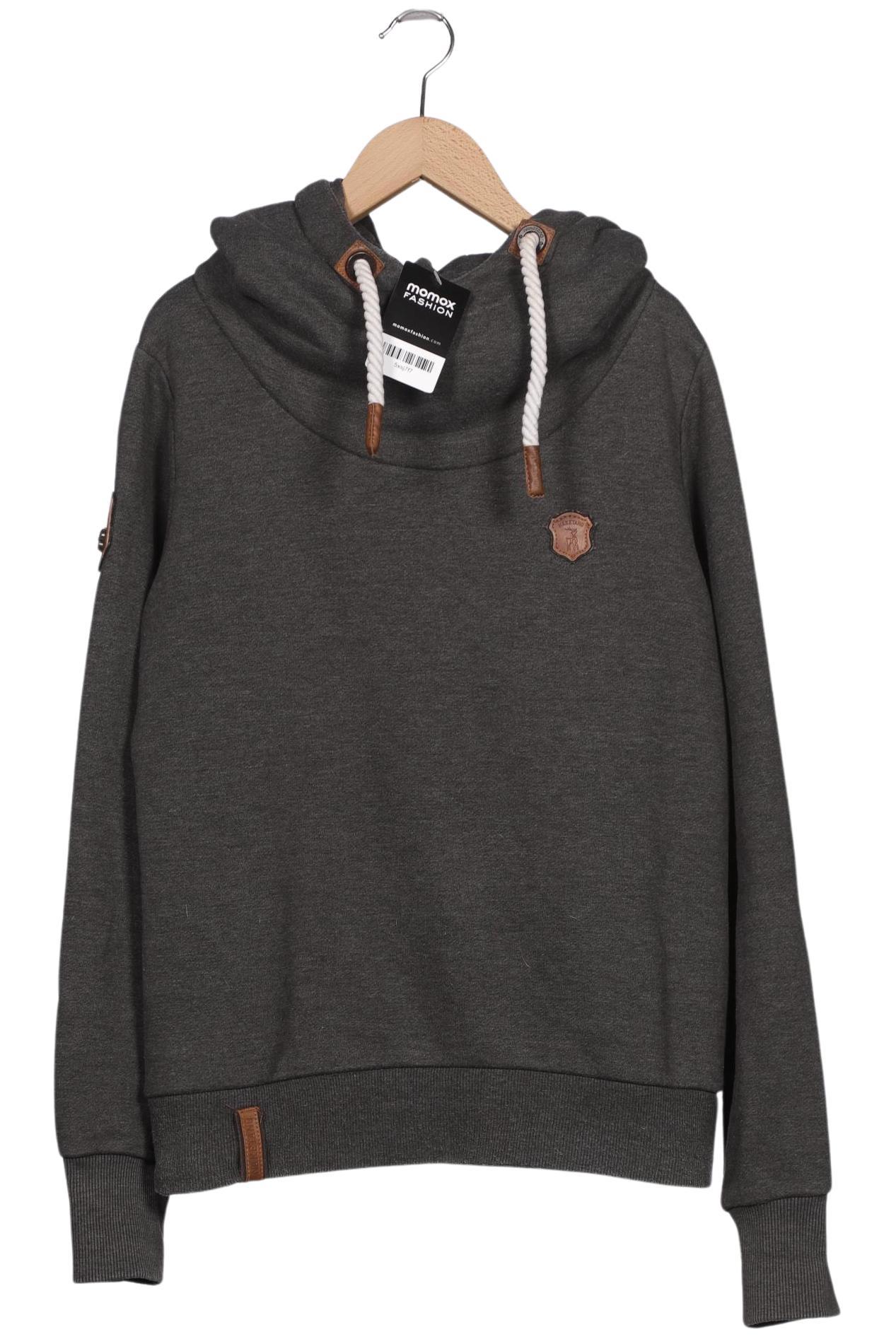 

Naketano Damen Kapuzenpullover, grau, Gr. 42