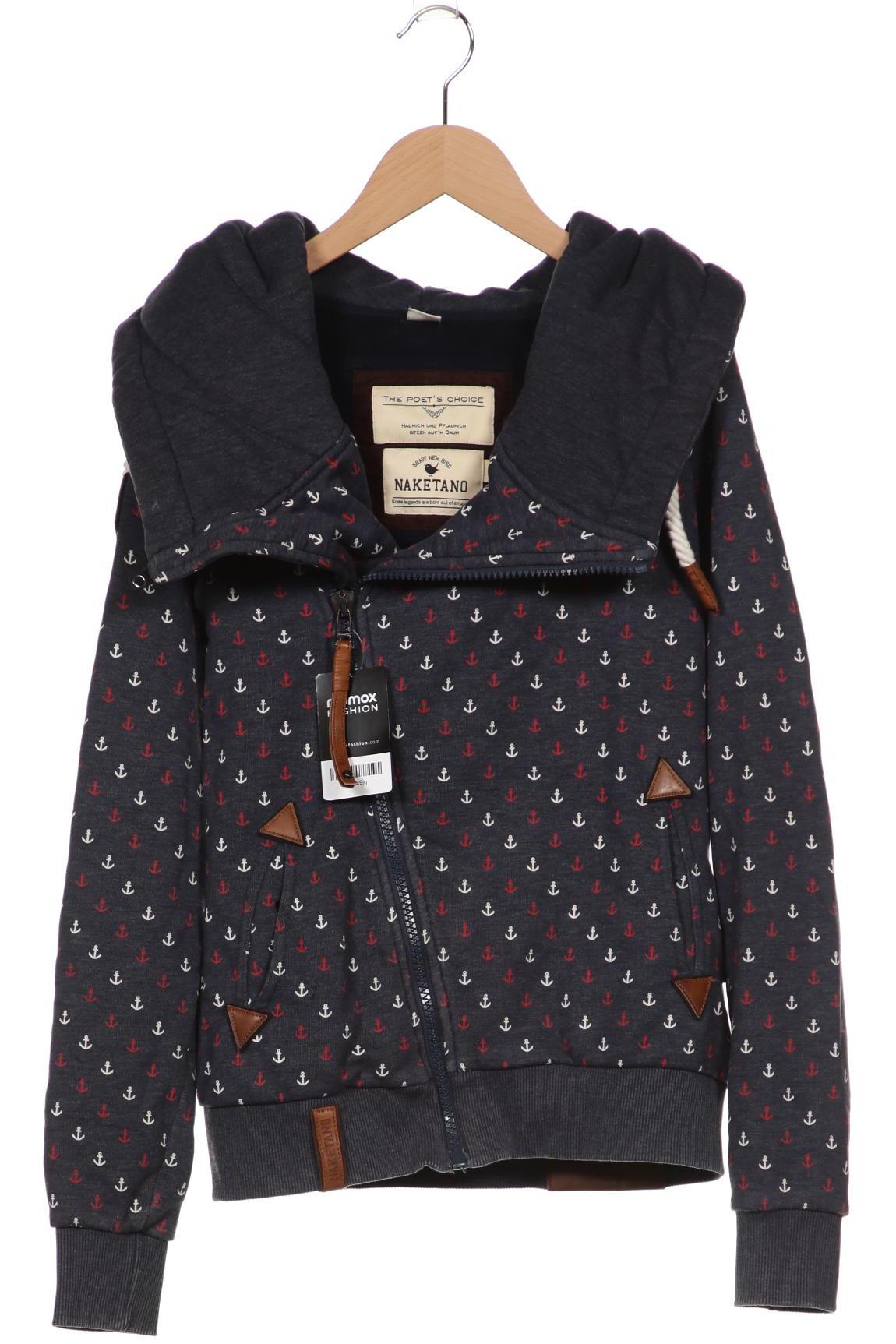 

Naketano Damen Kapuzenpullover, grau, Gr. 36