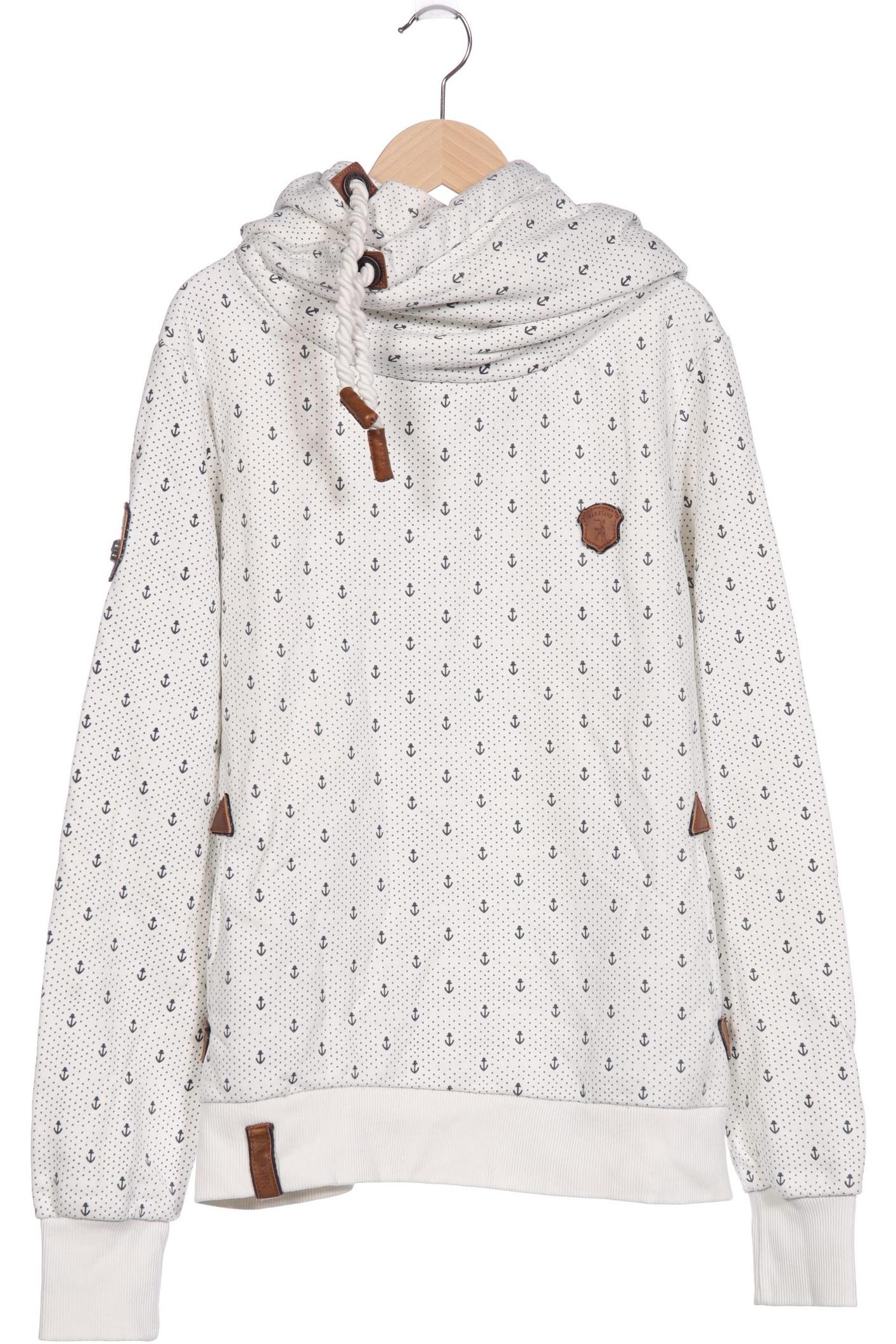 

Naketano Damen Kapuzenpullover, weiß, Gr. 44