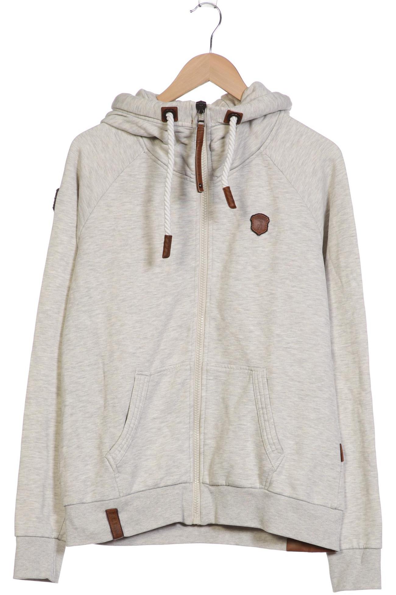 

Naketano Damen Kapuzenpullover, grau, Gr. 46