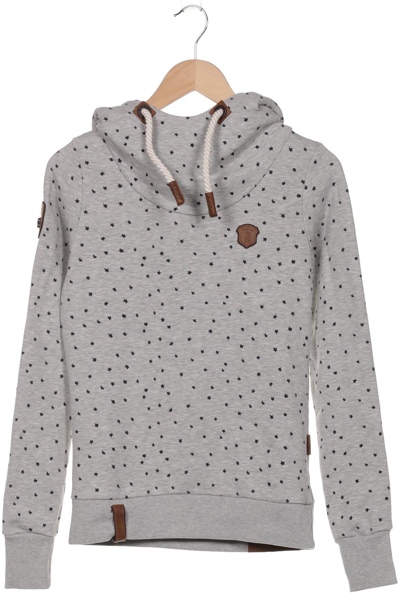 

Naketano Damen Kapuzenpullover, grau, Gr. 36