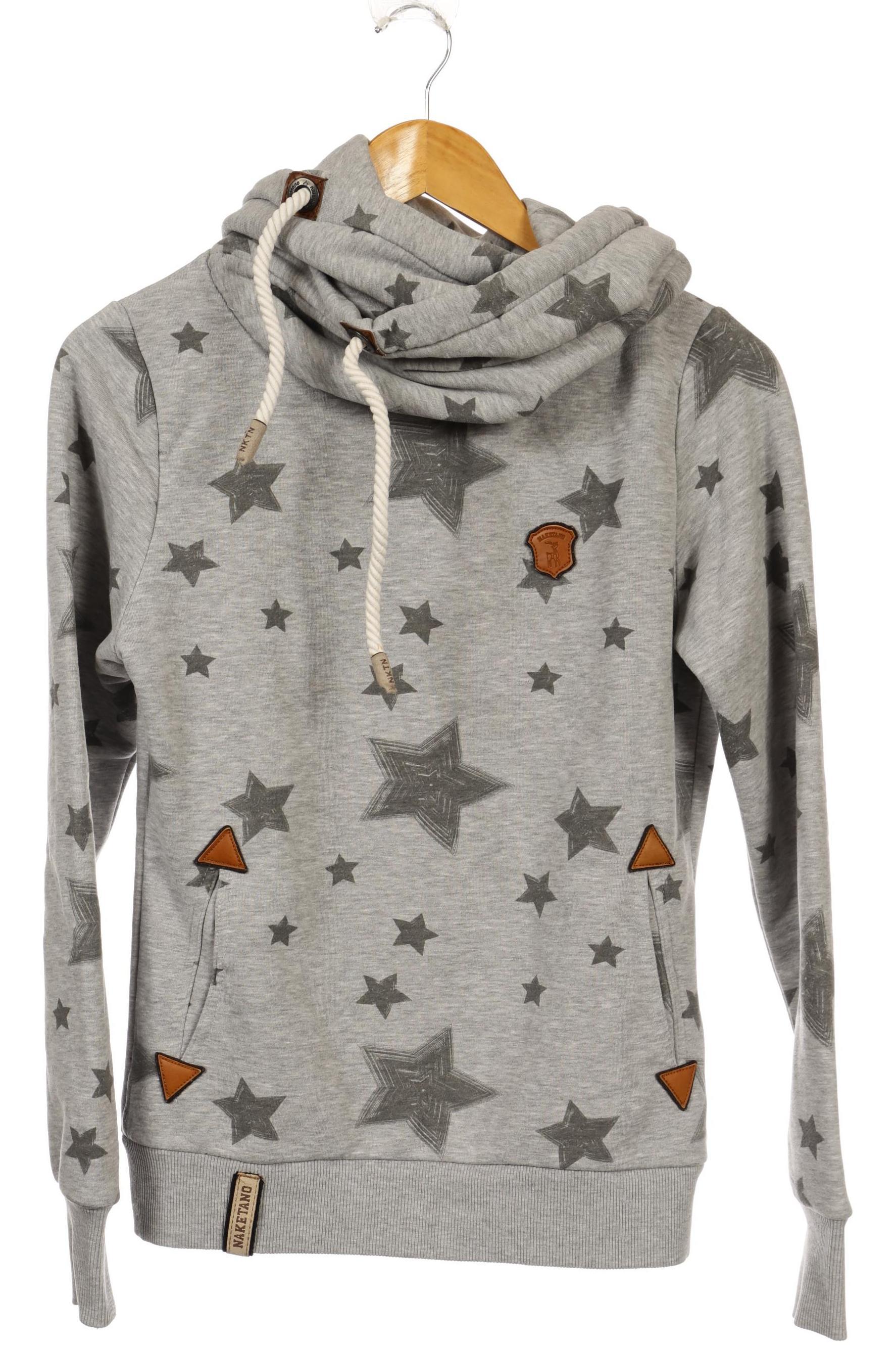 

Naketano Damen Kapuzenpullover, grau, Gr.