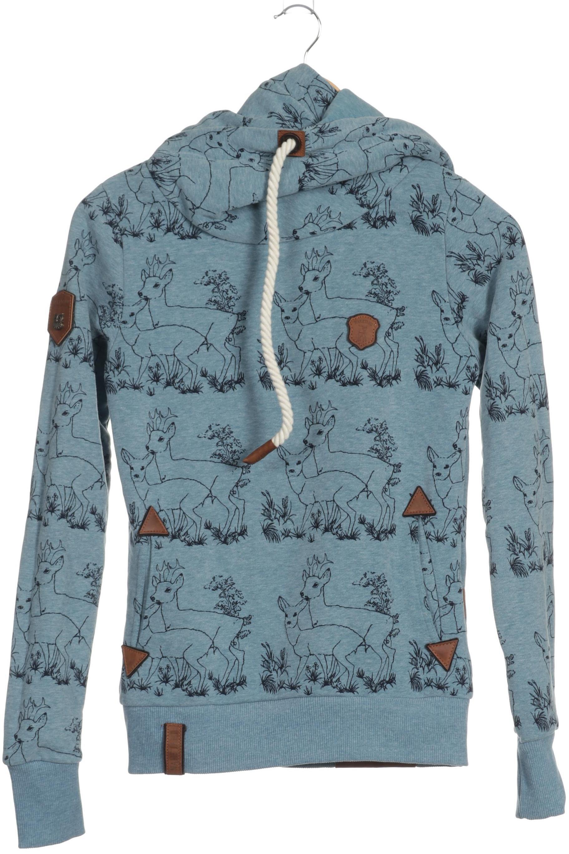 

Naketano Damen Kapuzenpullover, blau, Gr.