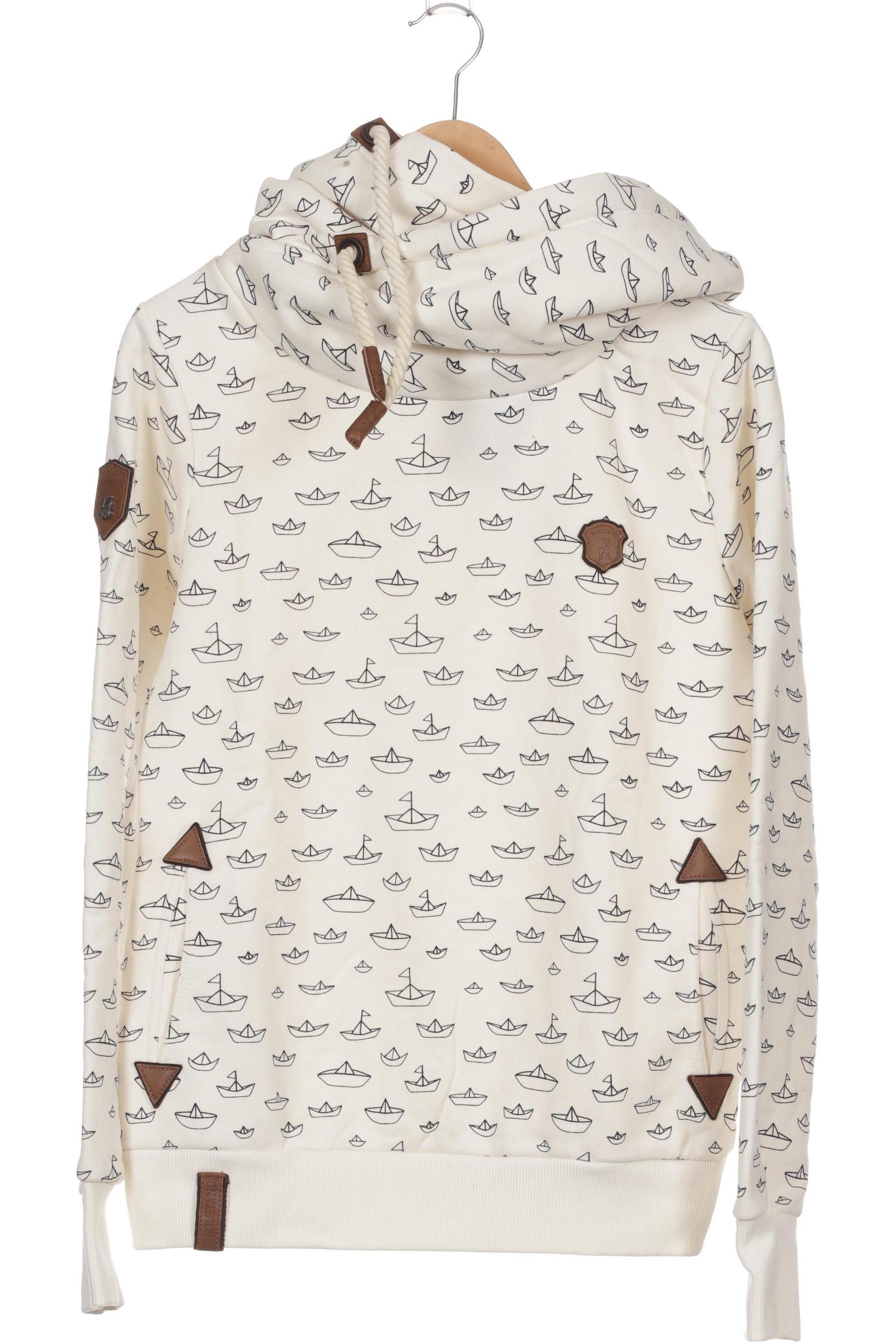 

Naketano Damen Kapuzenpullover, weiß, Gr.