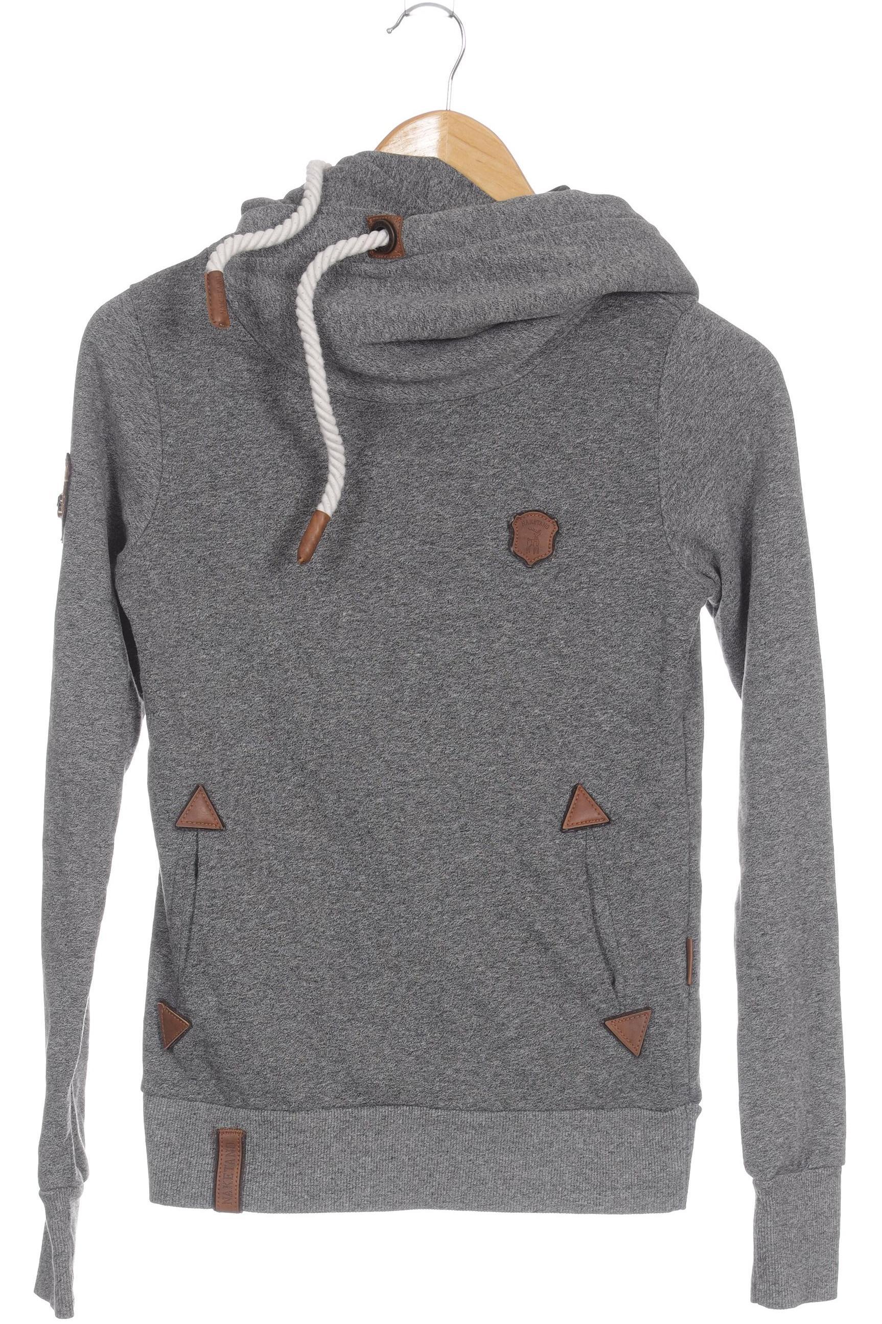 

Naketano Damen Kapuzenpullover, grau, Gr.