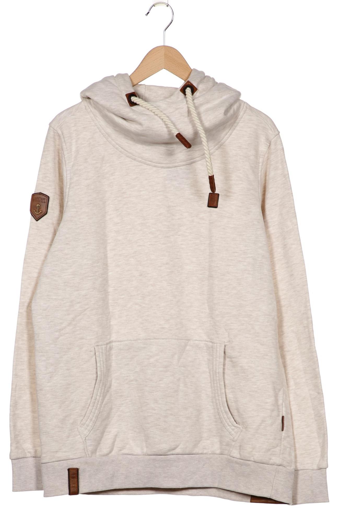 

Naketano Damen Kapuzenpullover, beige, Gr. 46