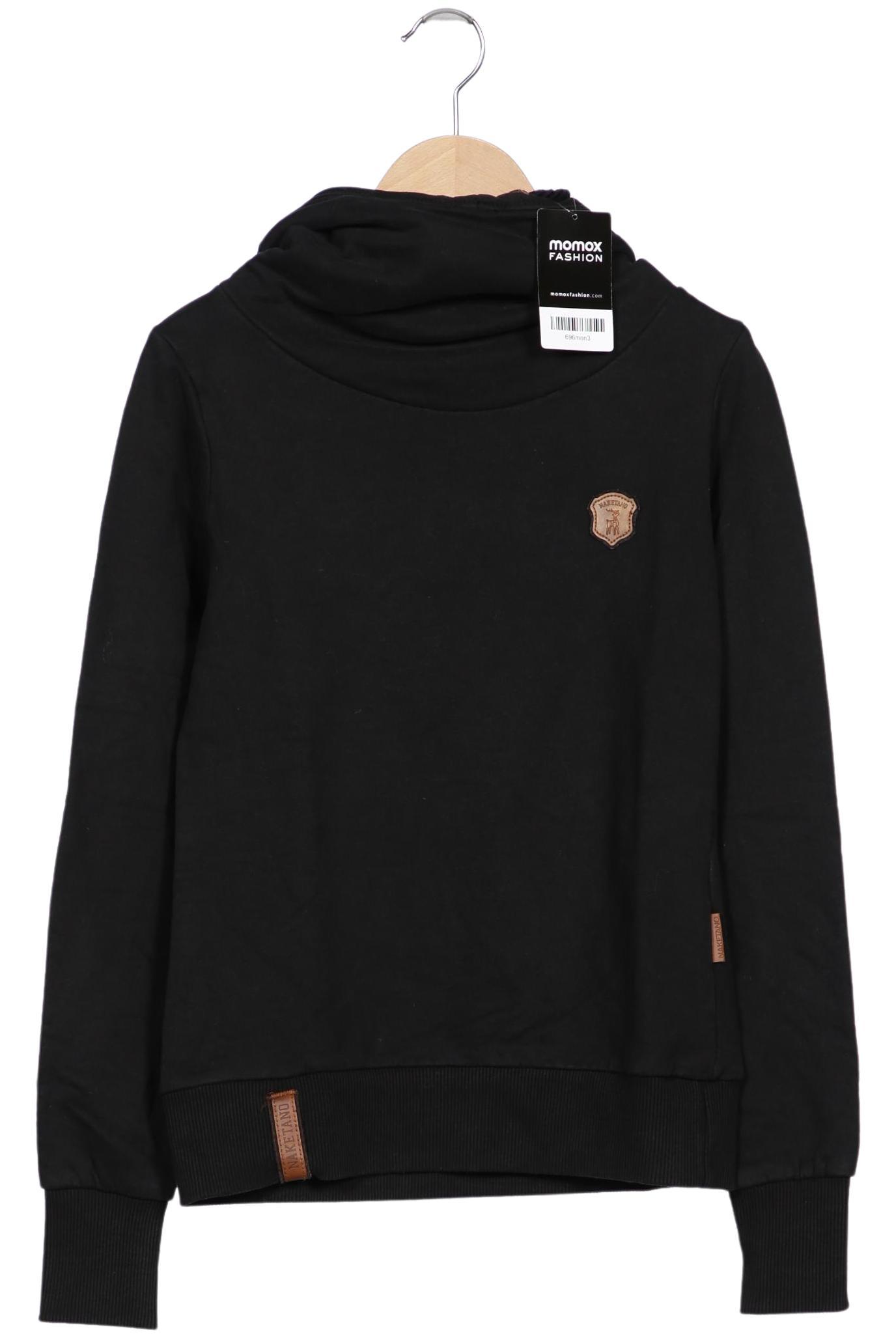 

Naketano Damen Kapuzenpullover, schwarz, Gr. 34