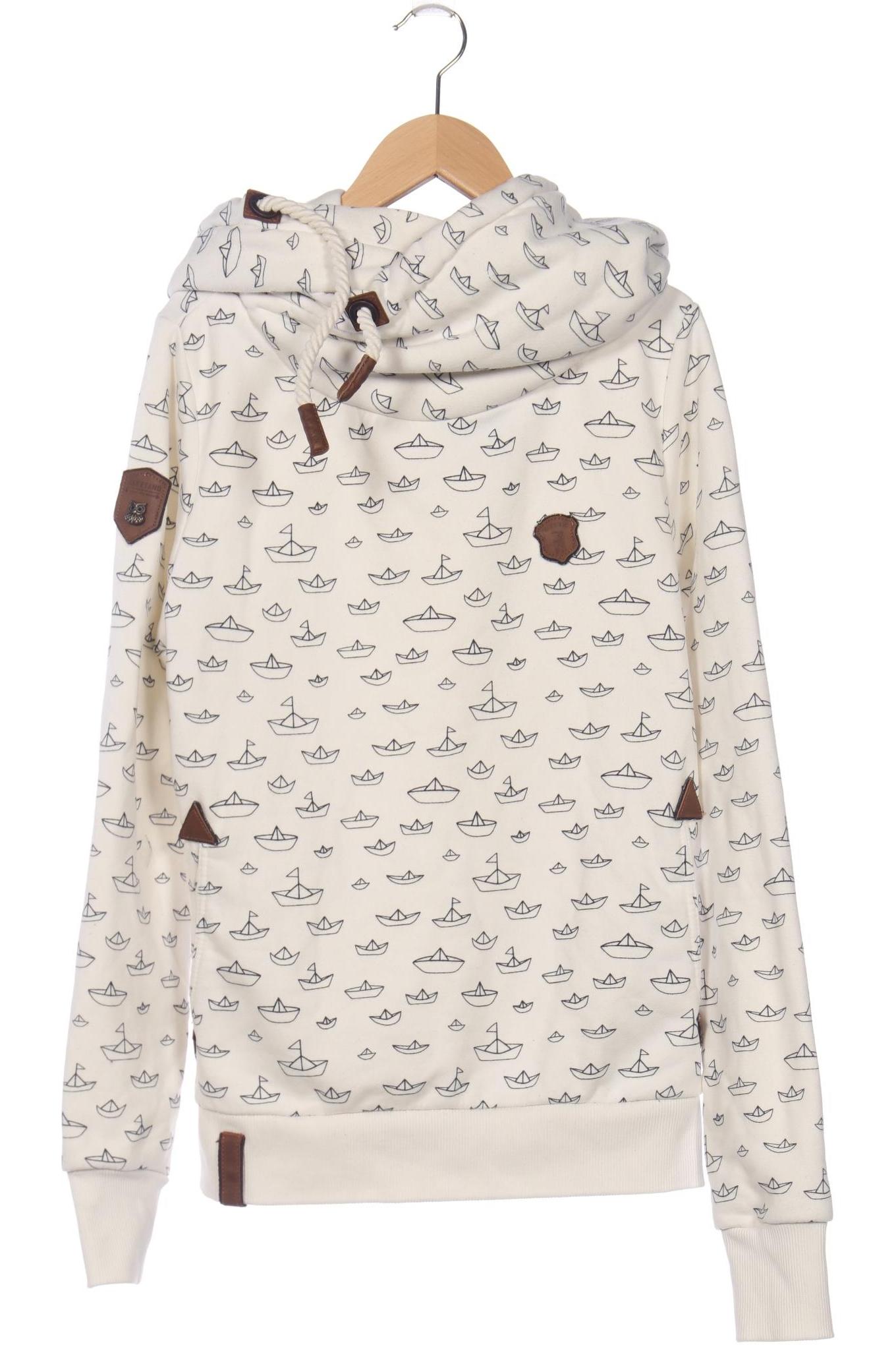 

Naketano Damen Kapuzenpullover, weiß, Gr. 42