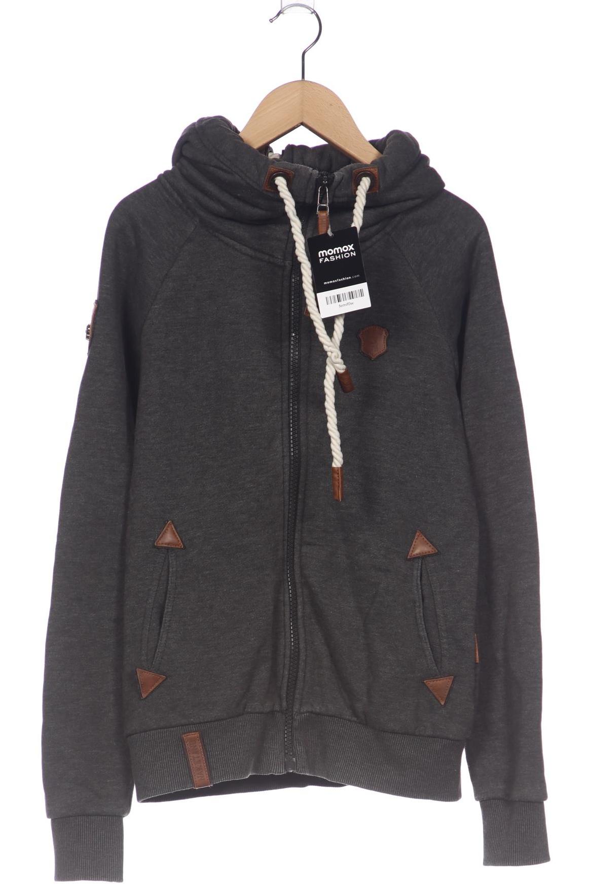 

Naketano Damen Kapuzenpullover, grau, Gr. 36
