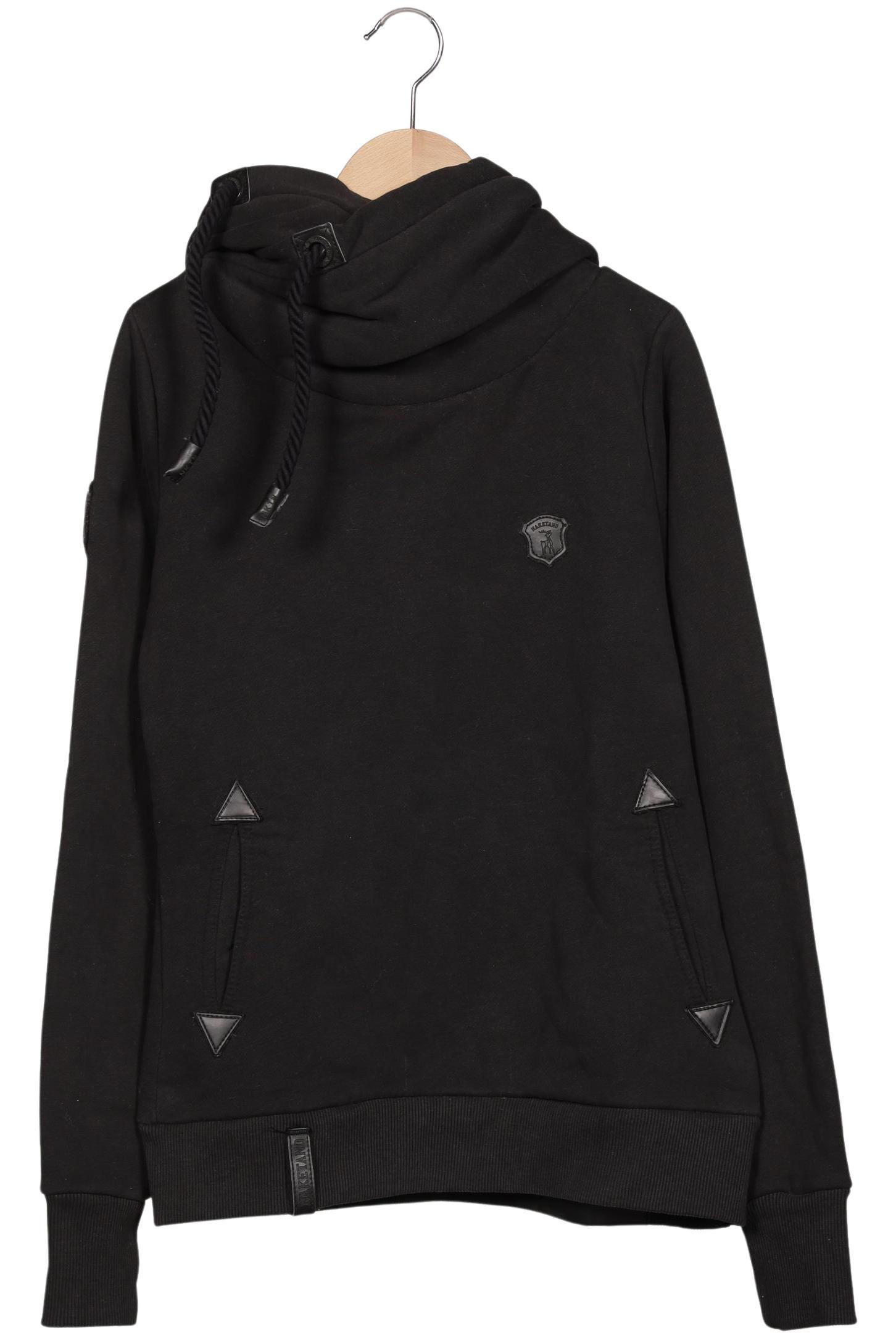 

Naketano Damen Kapuzenpullover, schwarz, Gr. 34