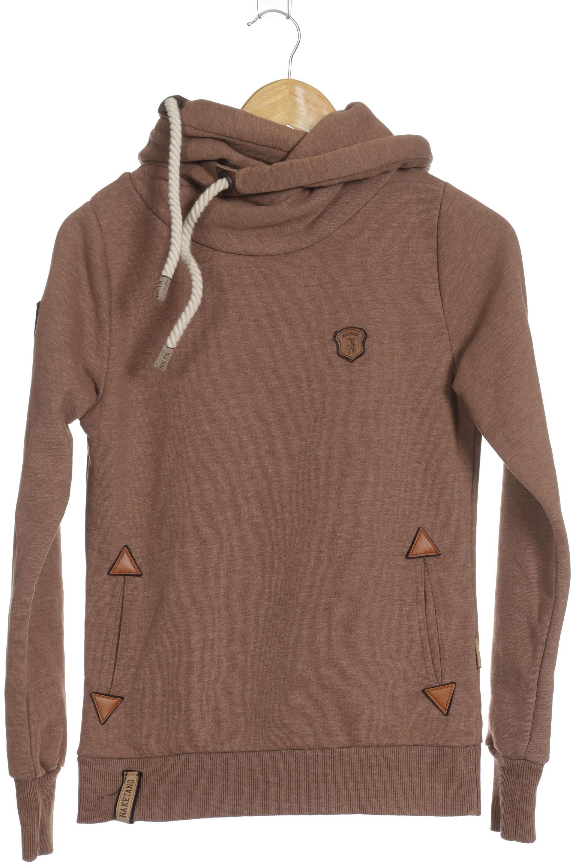 

Naketano Damen Kapuzenpullover, braun, Gr.