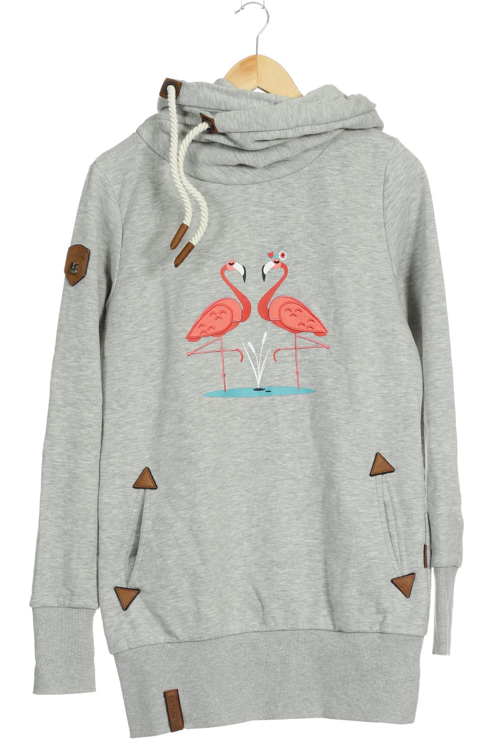 

Naketano Damen Kapuzenpullover, grau, Gr.