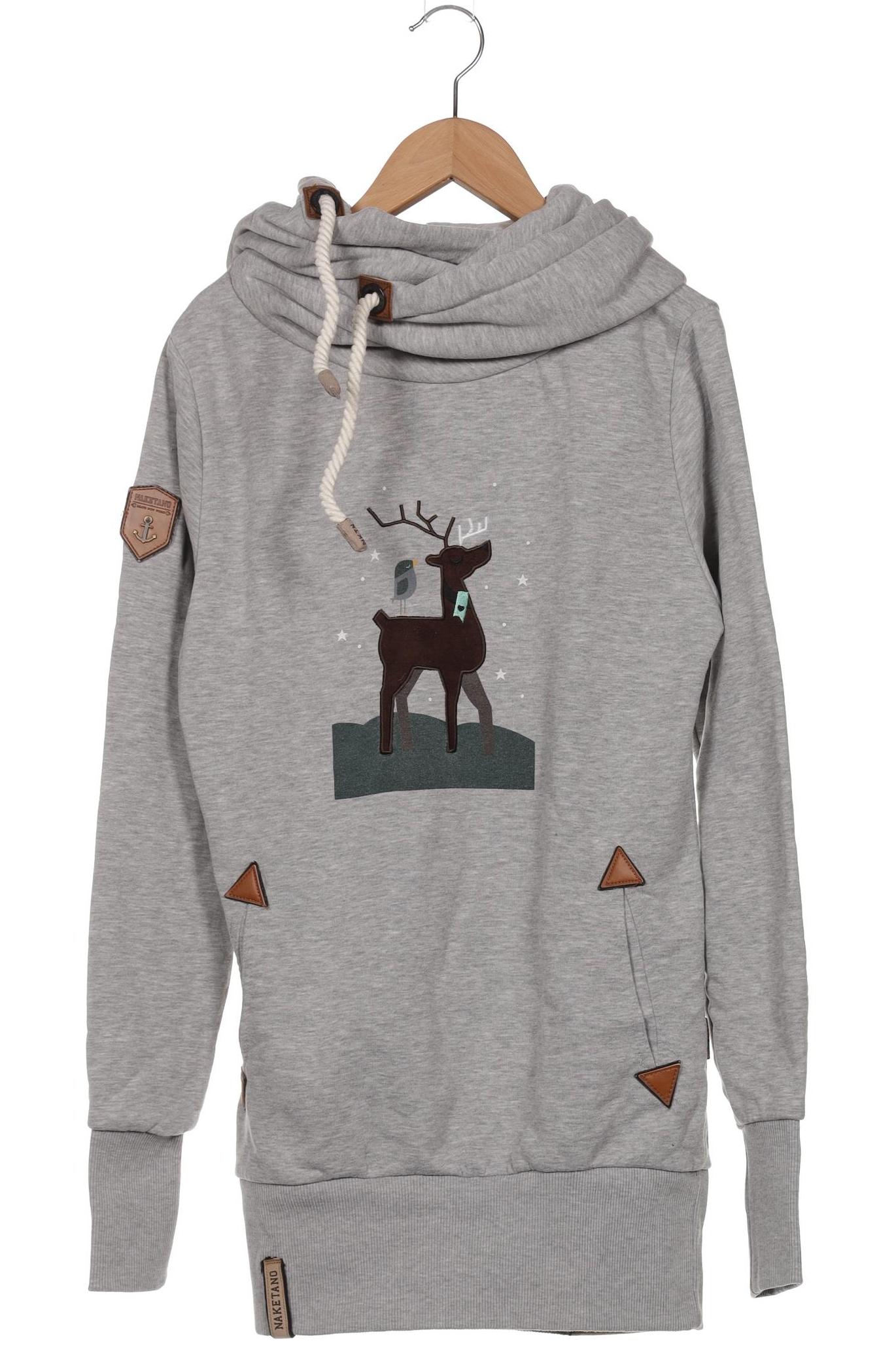 Thumbnail - Naketano Damen Kapuzenpullover, grau, Gr. 38