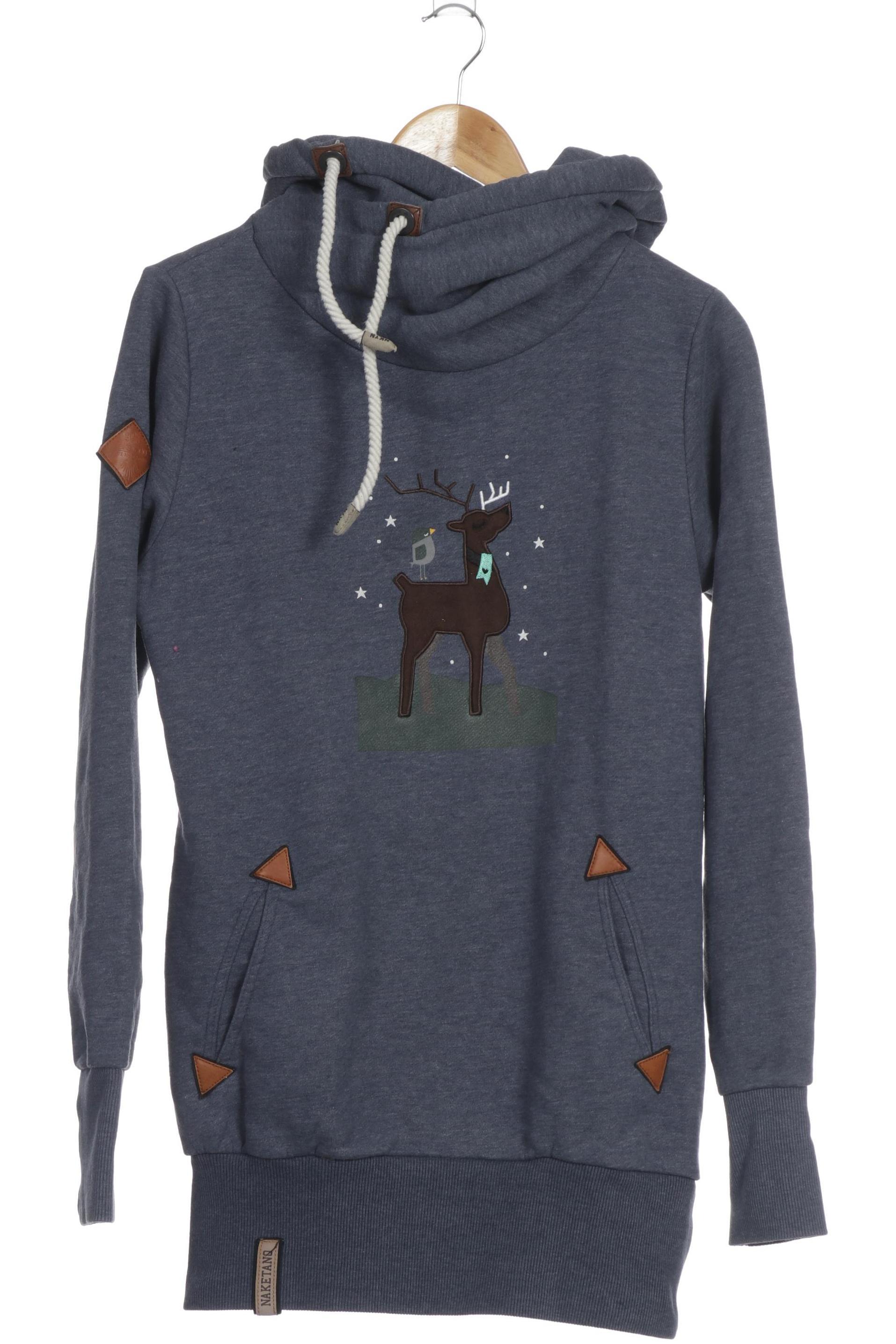 

Naketano Damen Kapuzenpullover, blau, Gr.