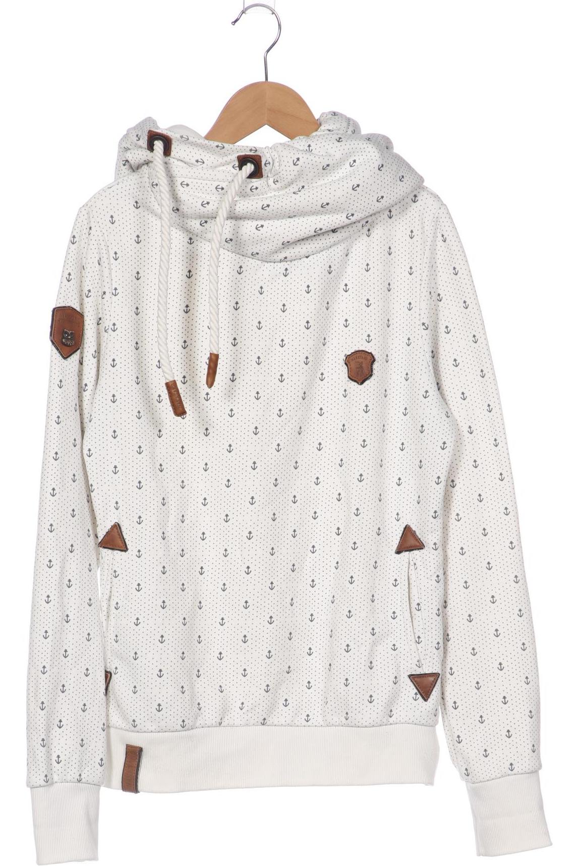 

Naketano Damen Kapuzenpullover, weiß, Gr. 42