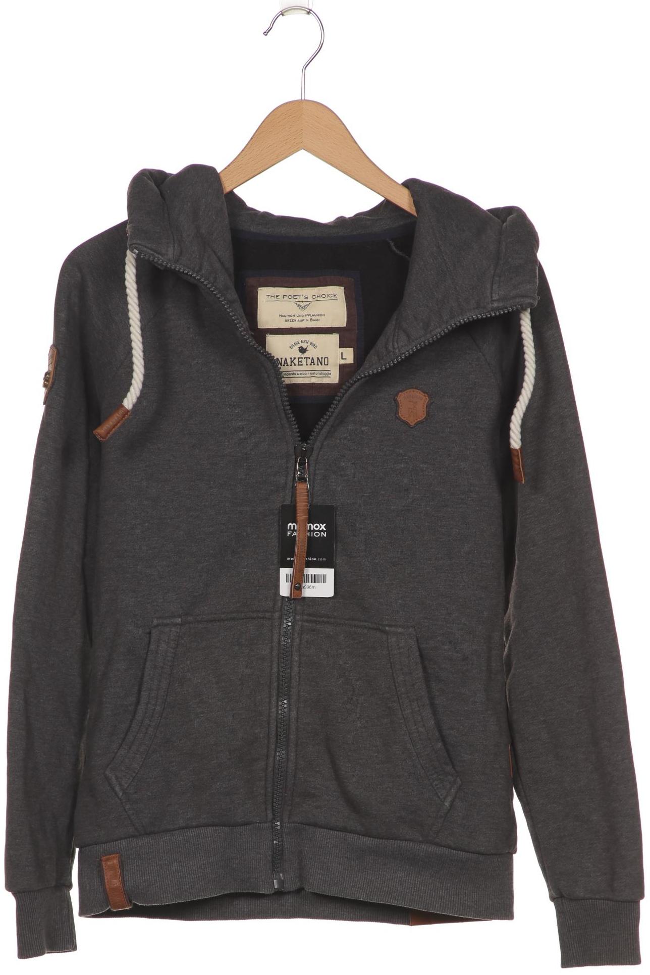 

Naketano Damen Kapuzenpullover, grau, Gr. 42