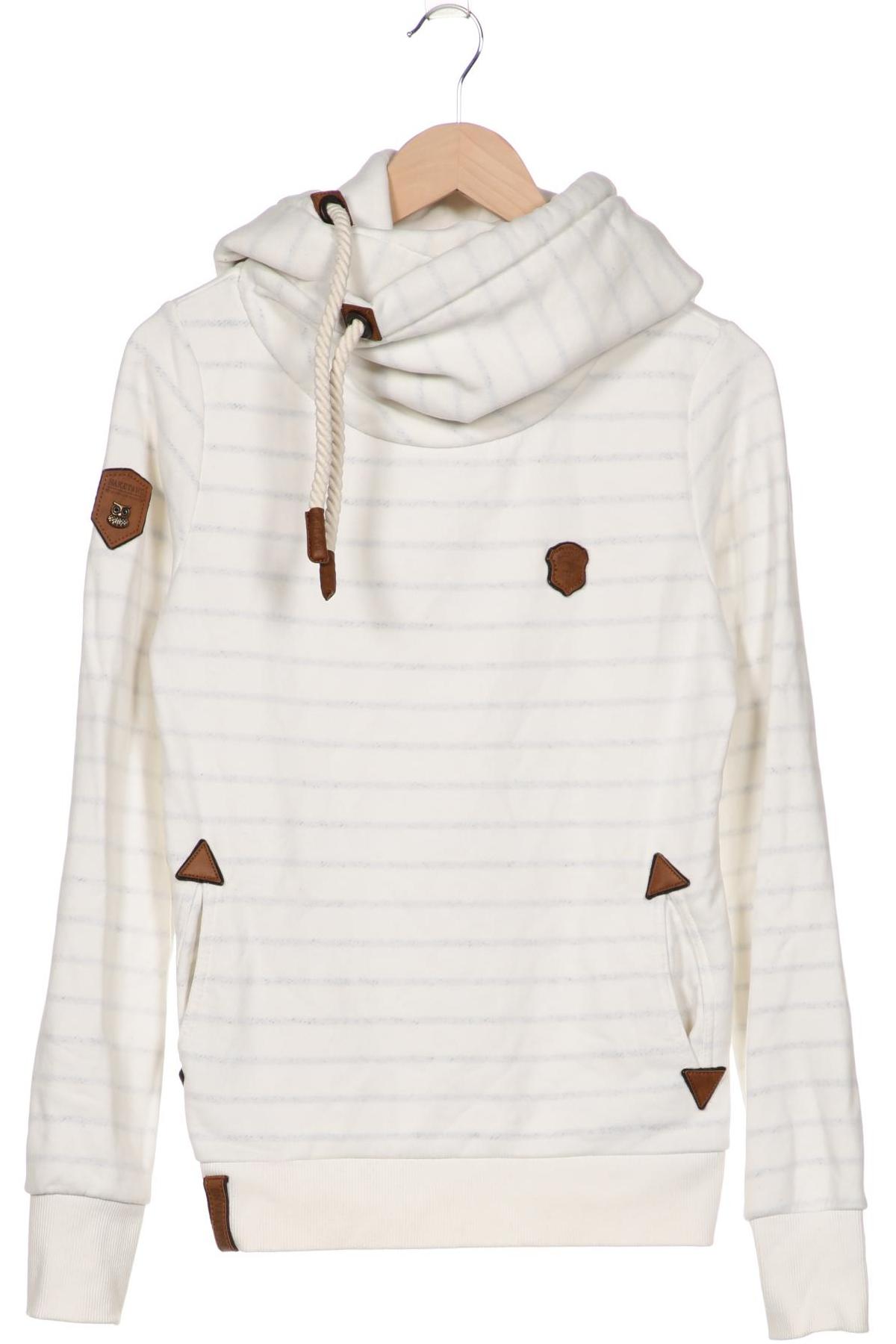 

Naketano Damen Kapuzenpullover, weiß, Gr. 38