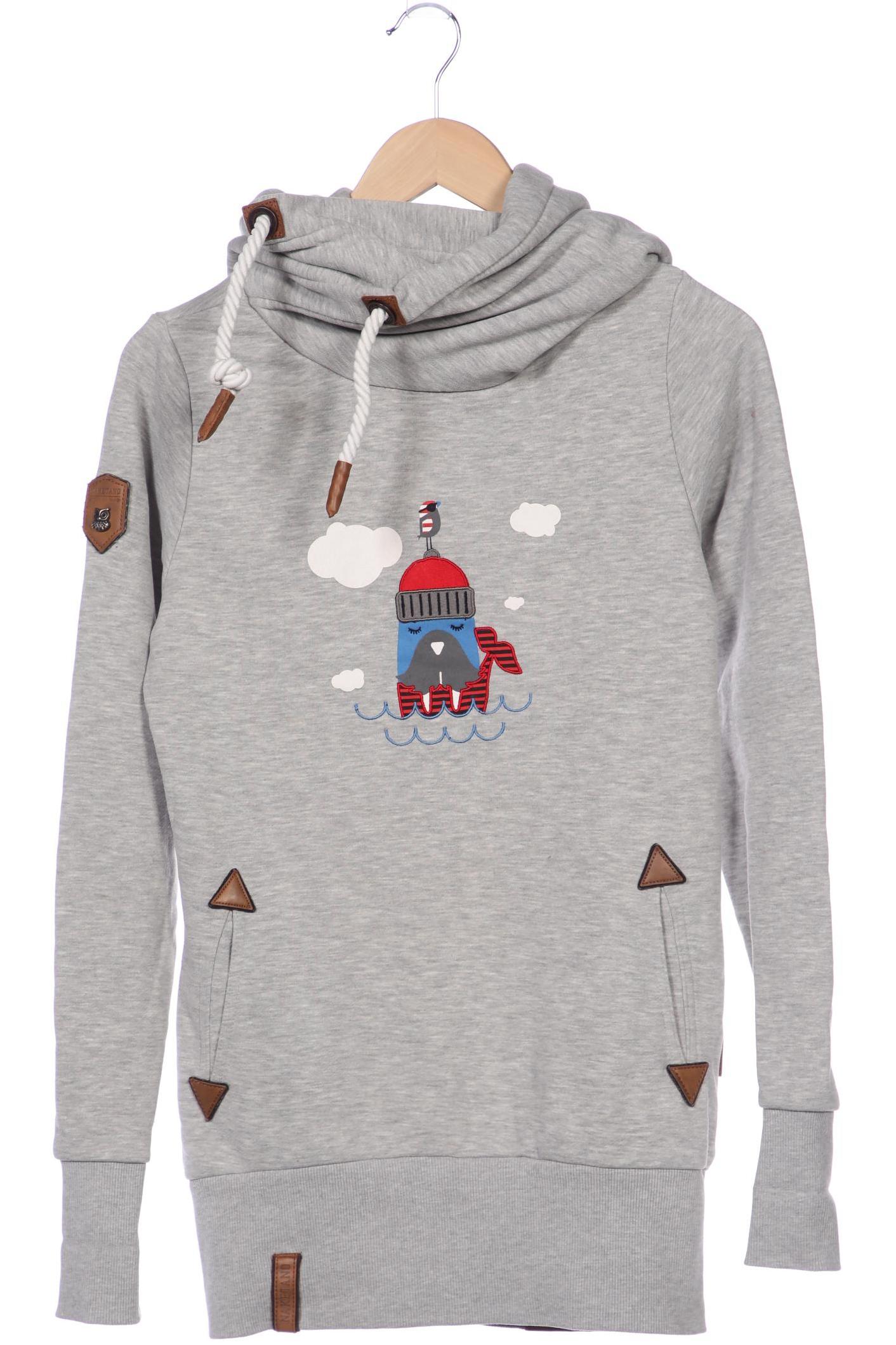 

Naketano Damen Kapuzenpullover, grau