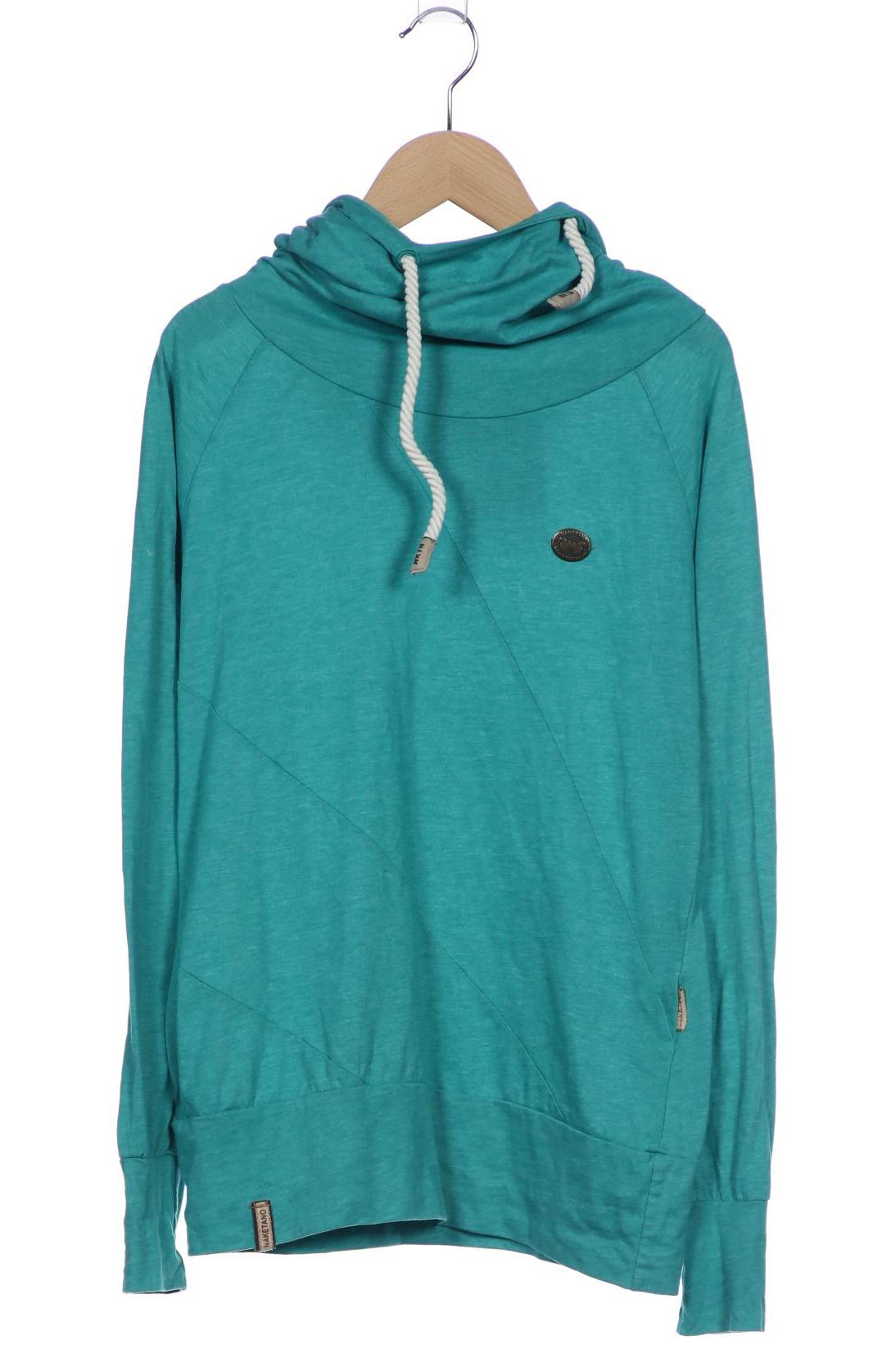 

Naketano Damen Kapuzenpullover, türkis, Gr. 38