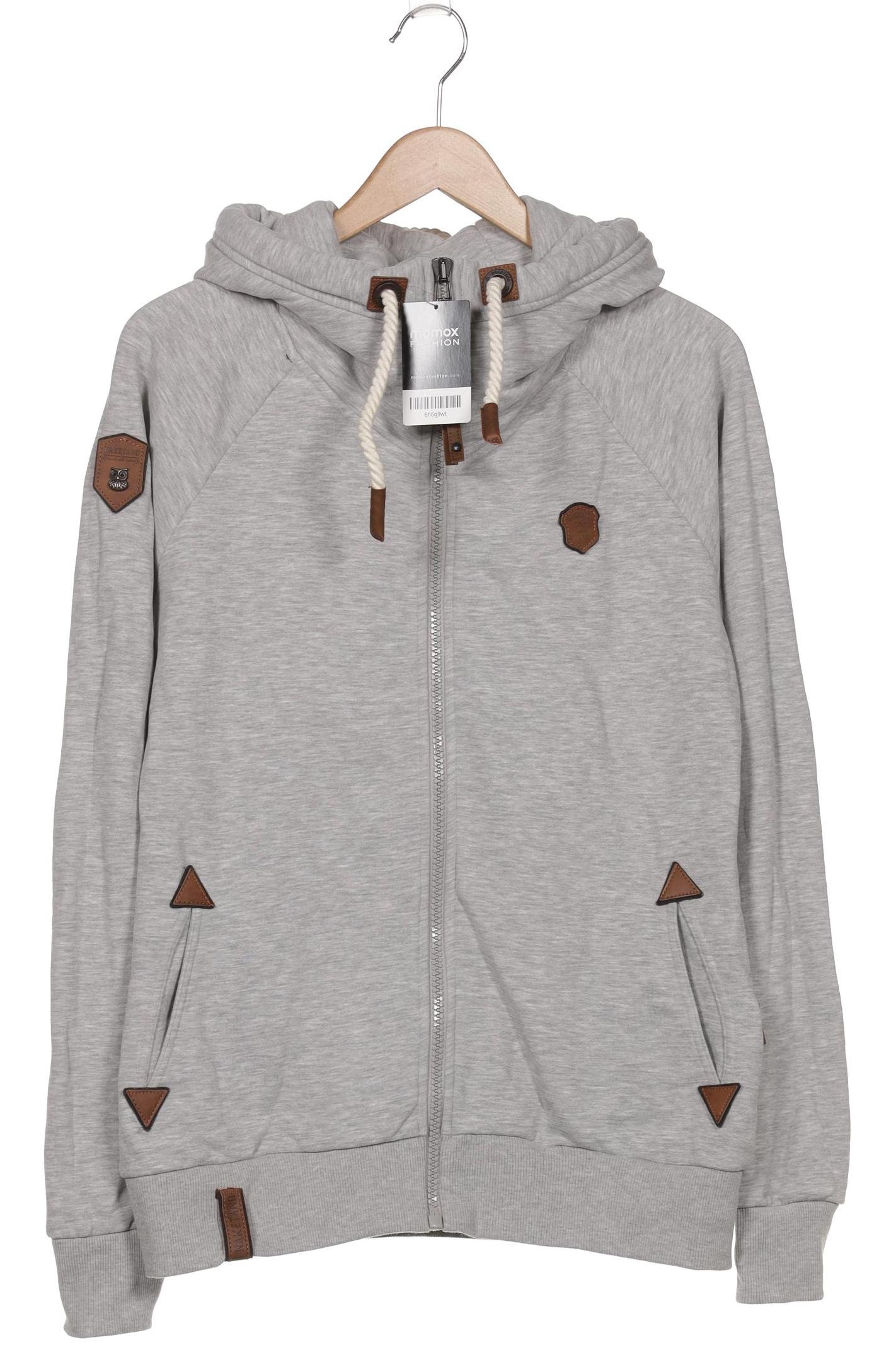 

Naketano Damen Kapuzenpullover, grau, Gr. 44