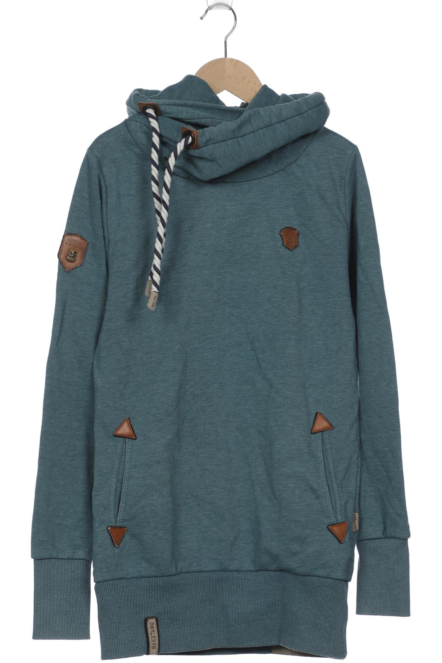

Naketano Damen Kapuzenpullover, türkis, Gr. 38