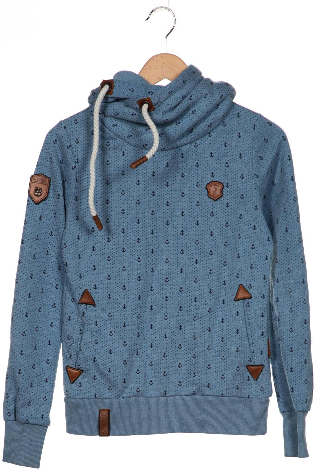 

Naketano Damen Kapuzenpullover, blau