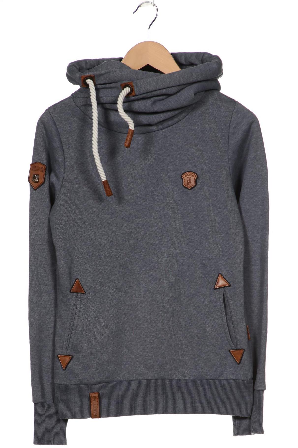 

Naketano Damen Kapuzenpullover, grau, Gr. 36