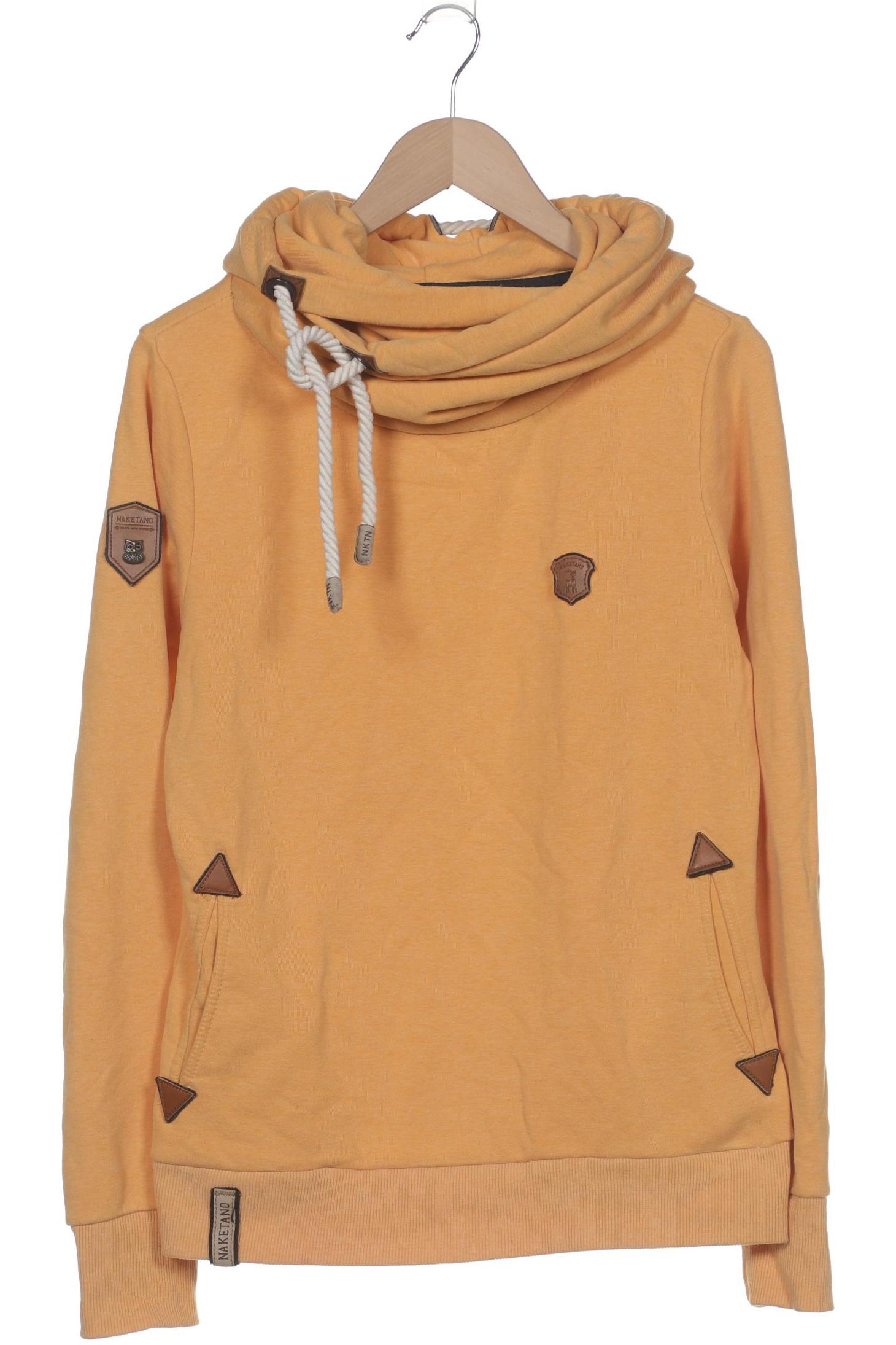 

Naketano Damen Kapuzenpullover, orange, Gr. 42
