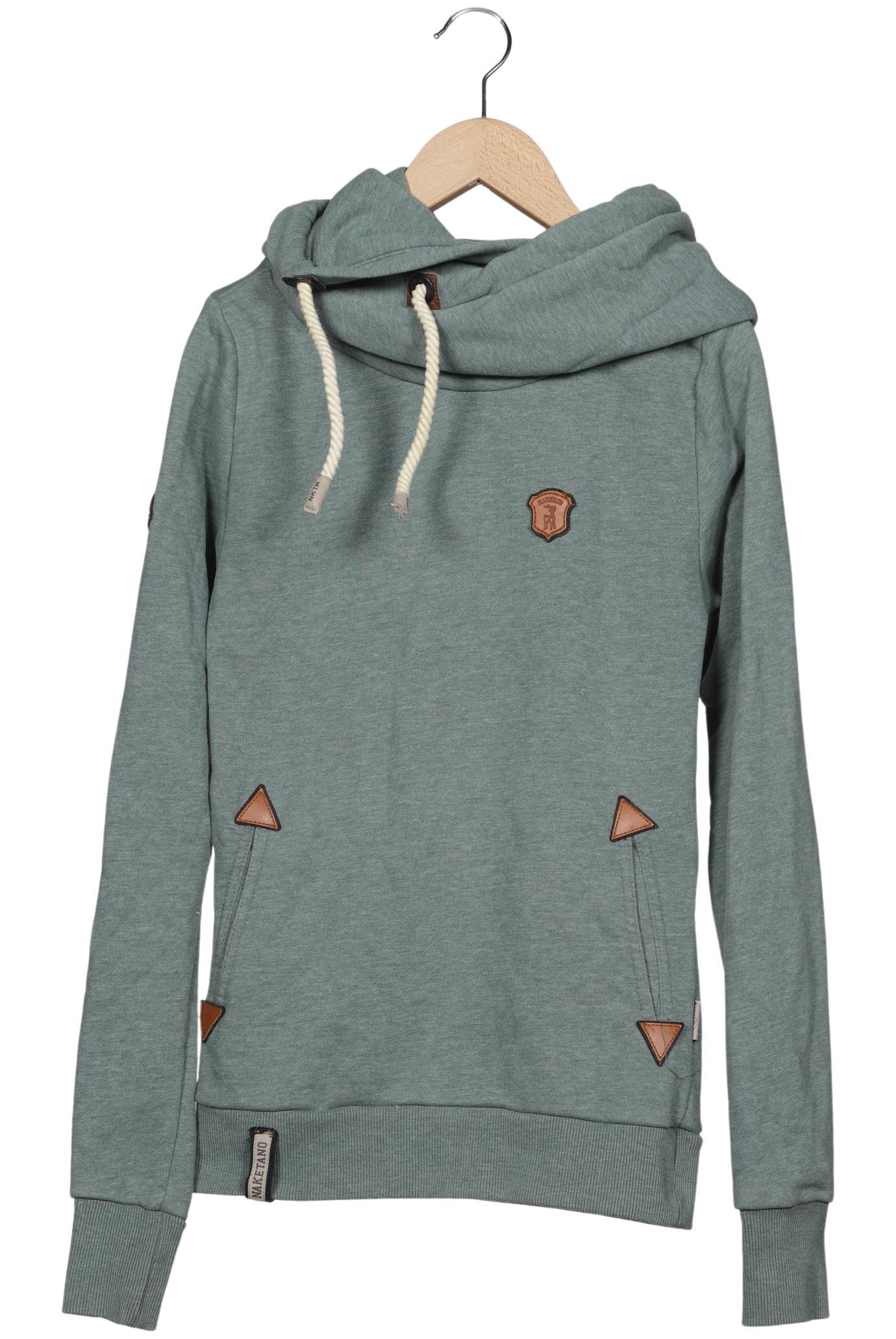 

Naketano Damen Kapuzenpullover, grün, Gr. 34
