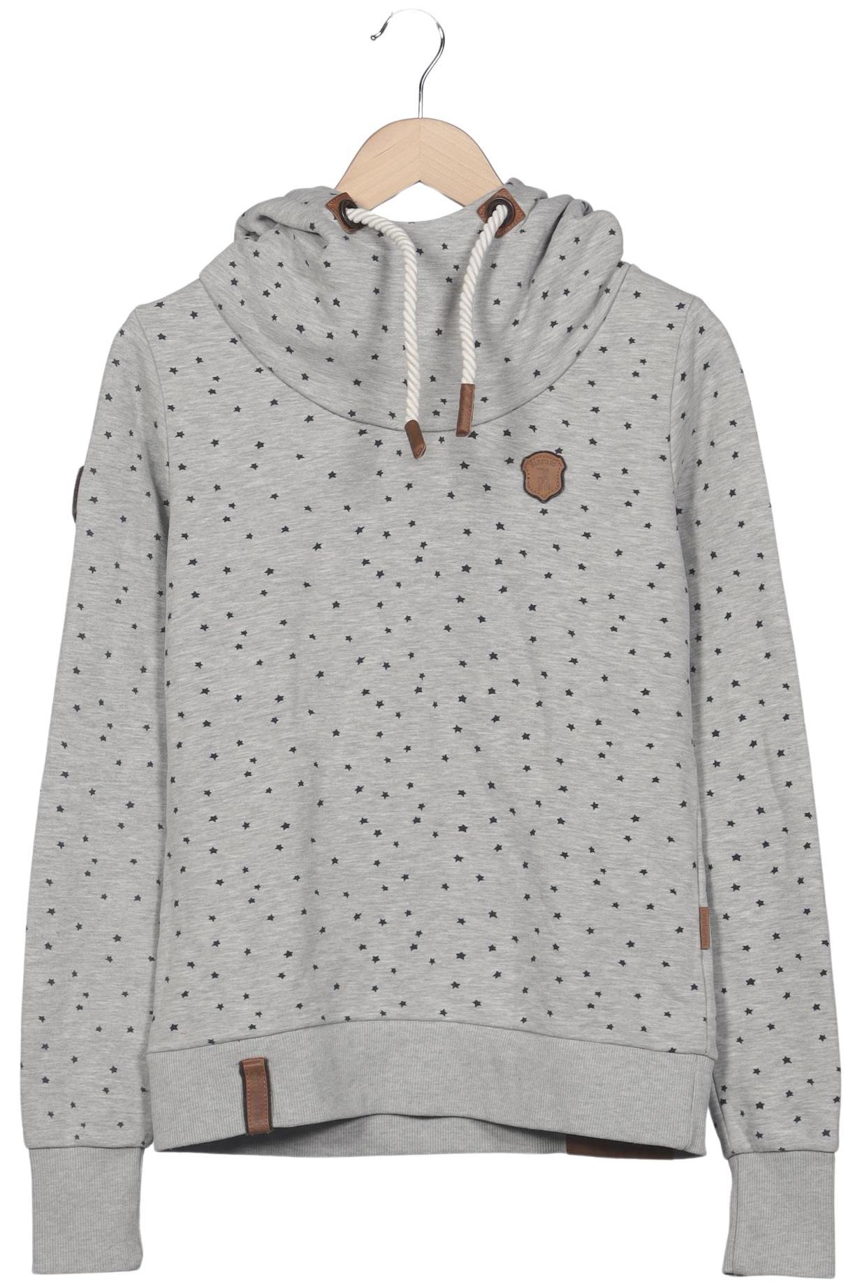 

Naketano Damen Kapuzenpullover, grau, Gr. 38