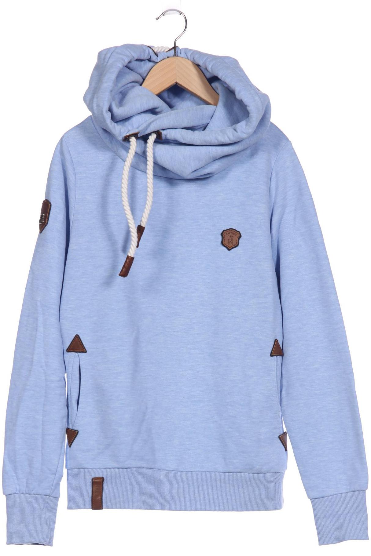 

Naketano Damen Kapuzenpullover, hellblau, Gr. 42