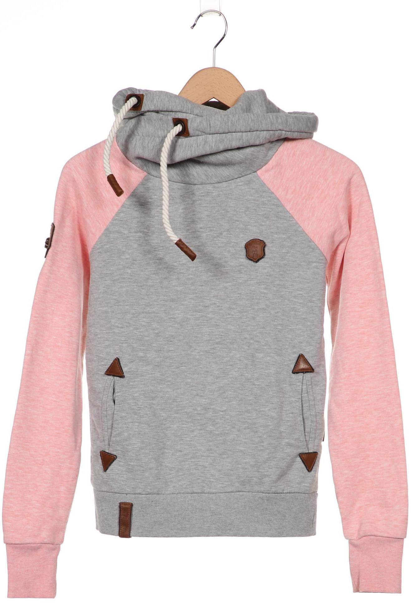 

Naketano Damen Kapuzenpullover, grau, Gr. 36