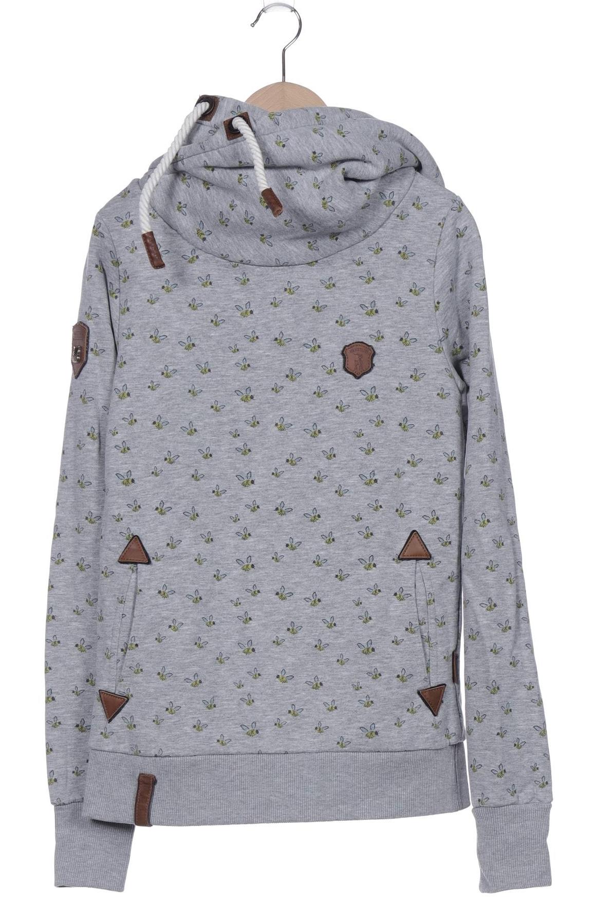 

Naketano Damen Kapuzenpullover, grau, Gr. 36