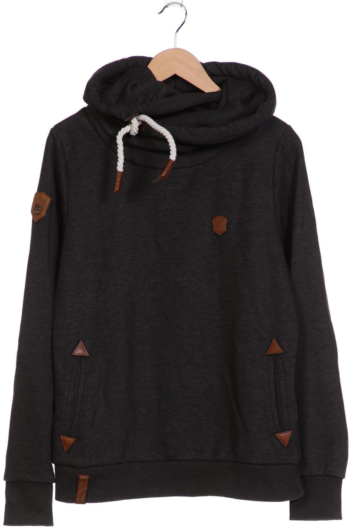 

Naketano Damen Kapuzenpullover, grau, Gr. 44