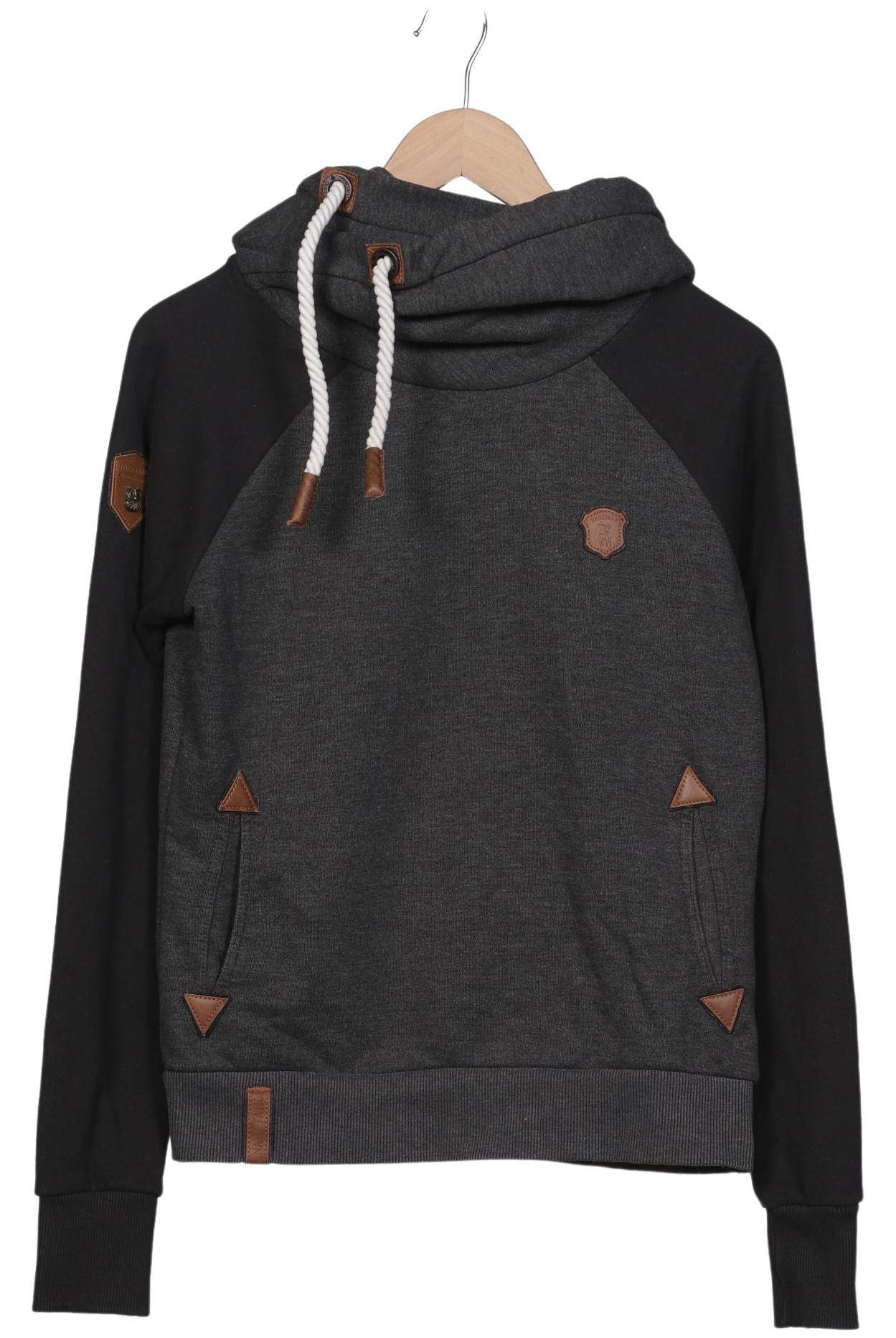 

Naketano Damen Kapuzenpullover, grau, Gr. 38