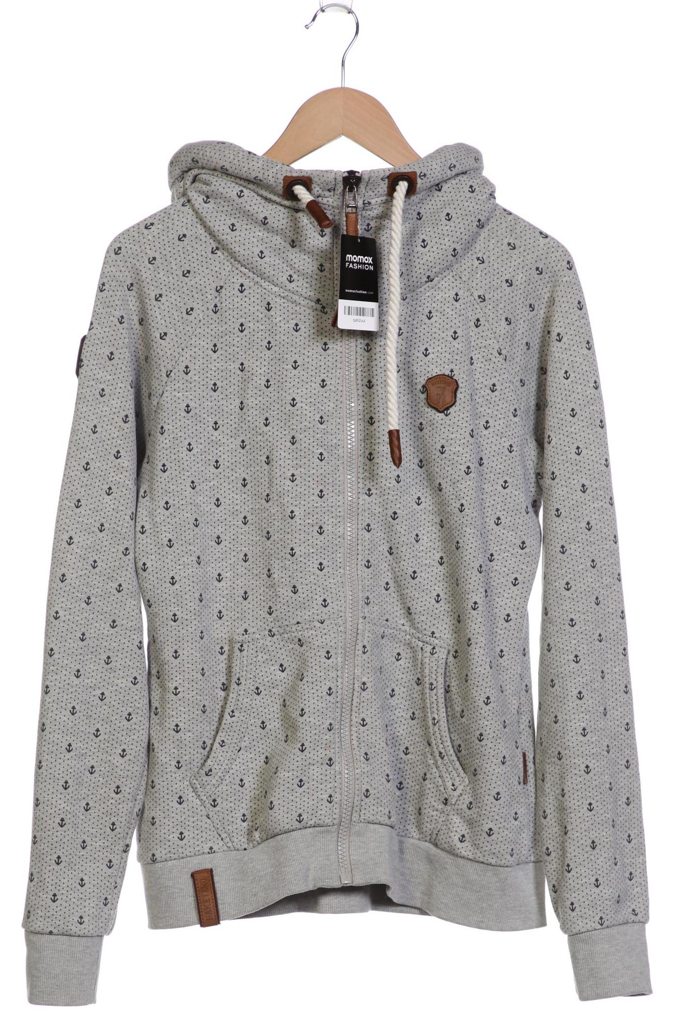 

Naketano Damen Kapuzenpullover, grau, Gr. 44