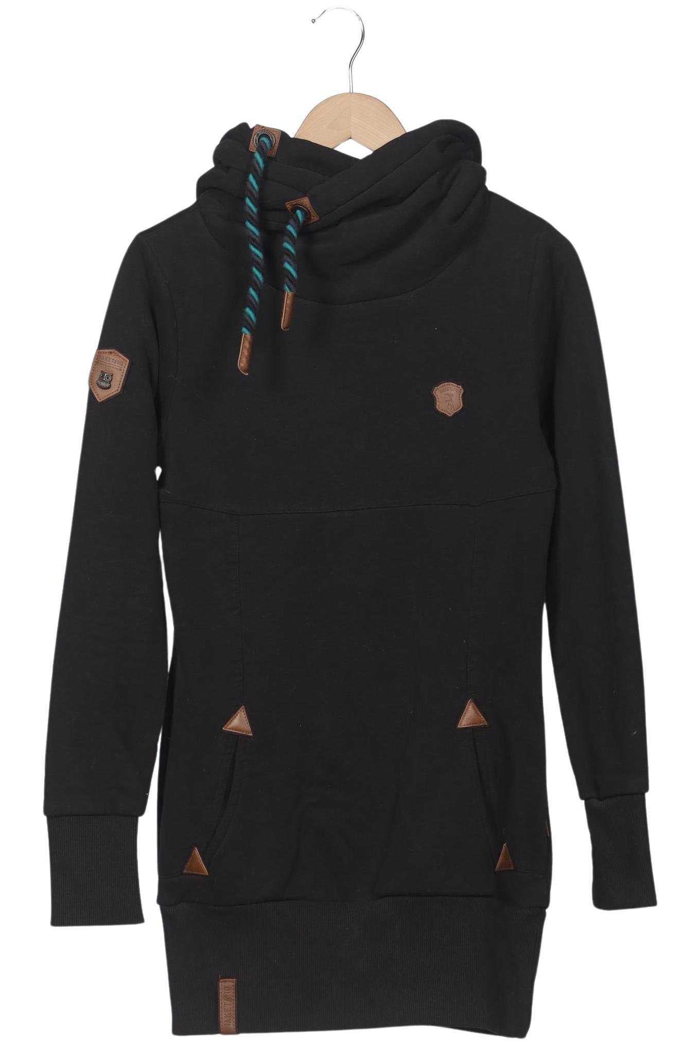 

Naketano Damen Kapuzenpullover, schwarz, Gr. 42