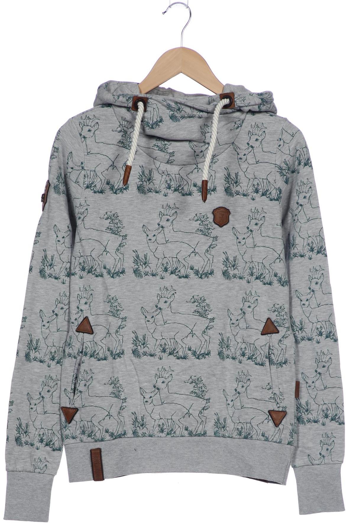 

Naketano Damen Kapuzenpullover, grau, Gr. 42