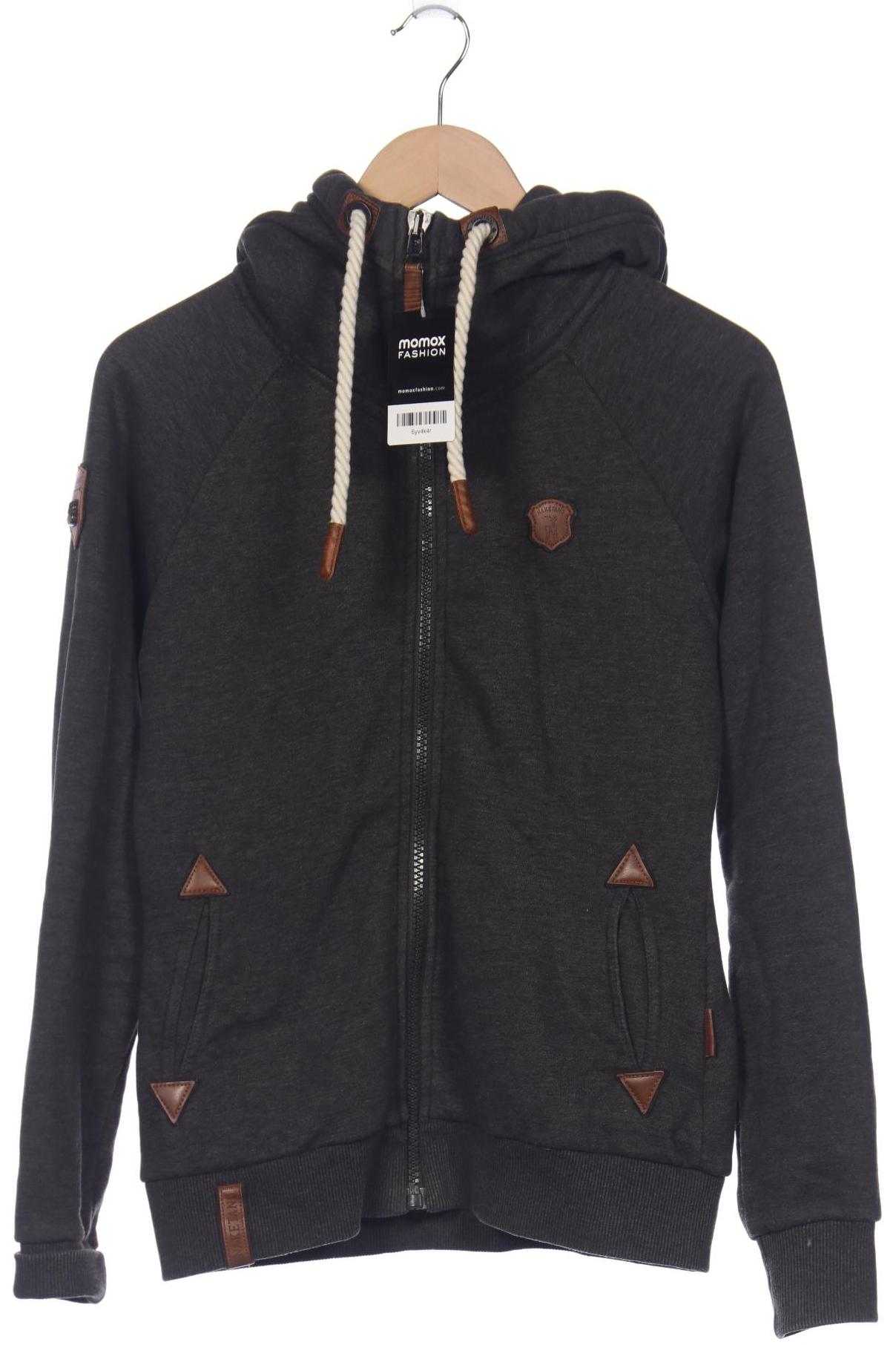 

Naketano Damen Kapuzenpullover, grau, Gr. 38