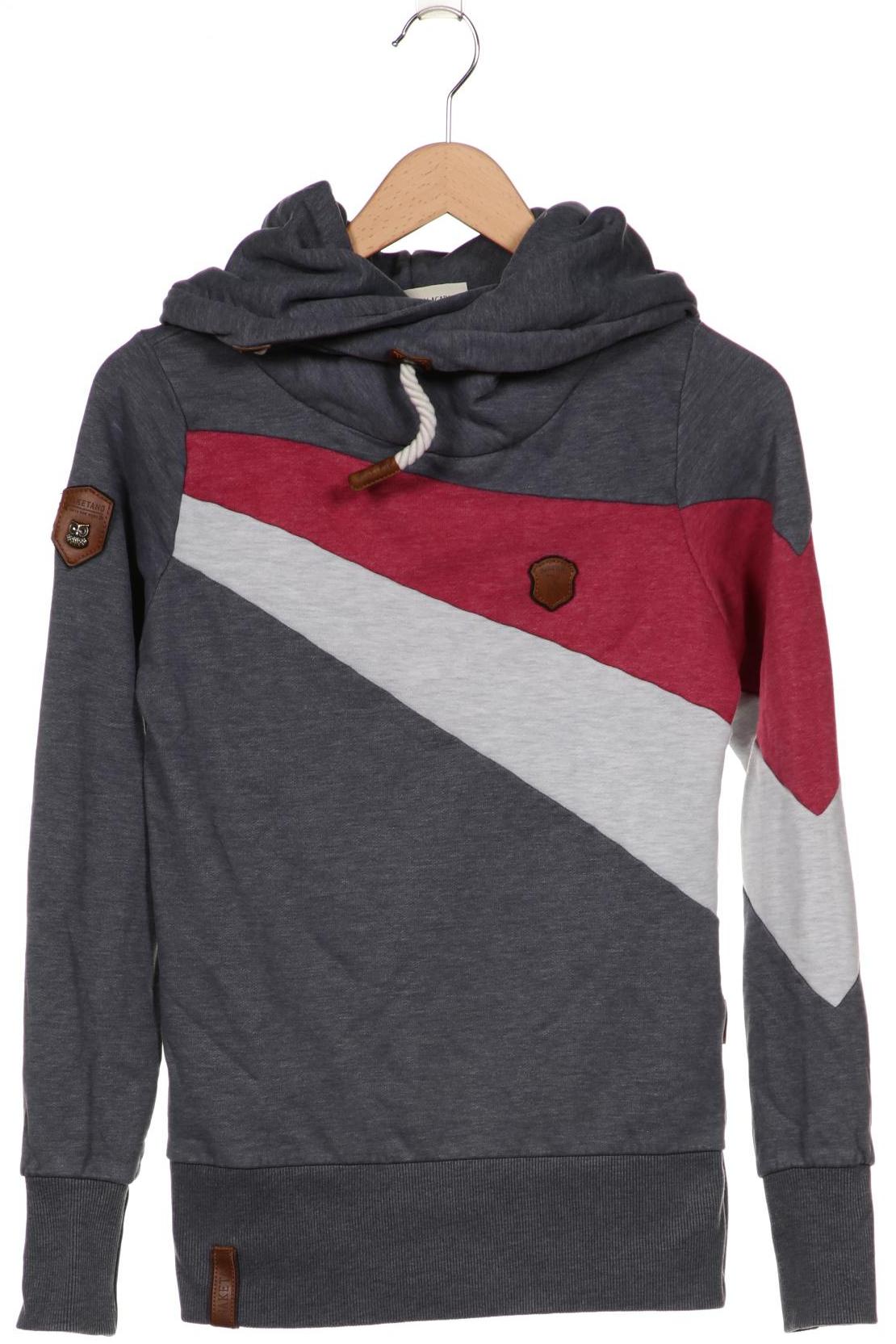 

Naketano Damen Kapuzenpullover, grau, Gr. 38