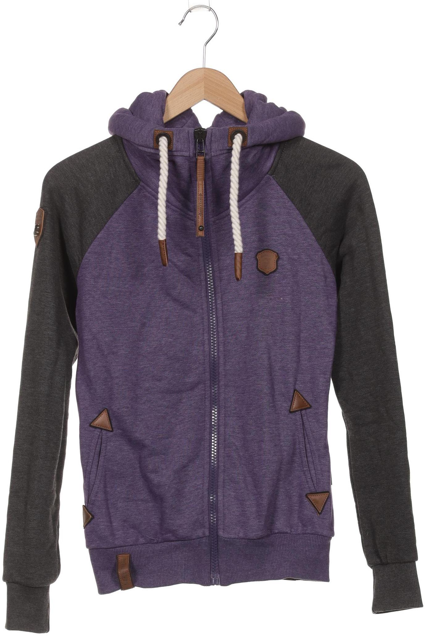 

Naketano Damen Kapuzenpullover, flieder, Gr. 36