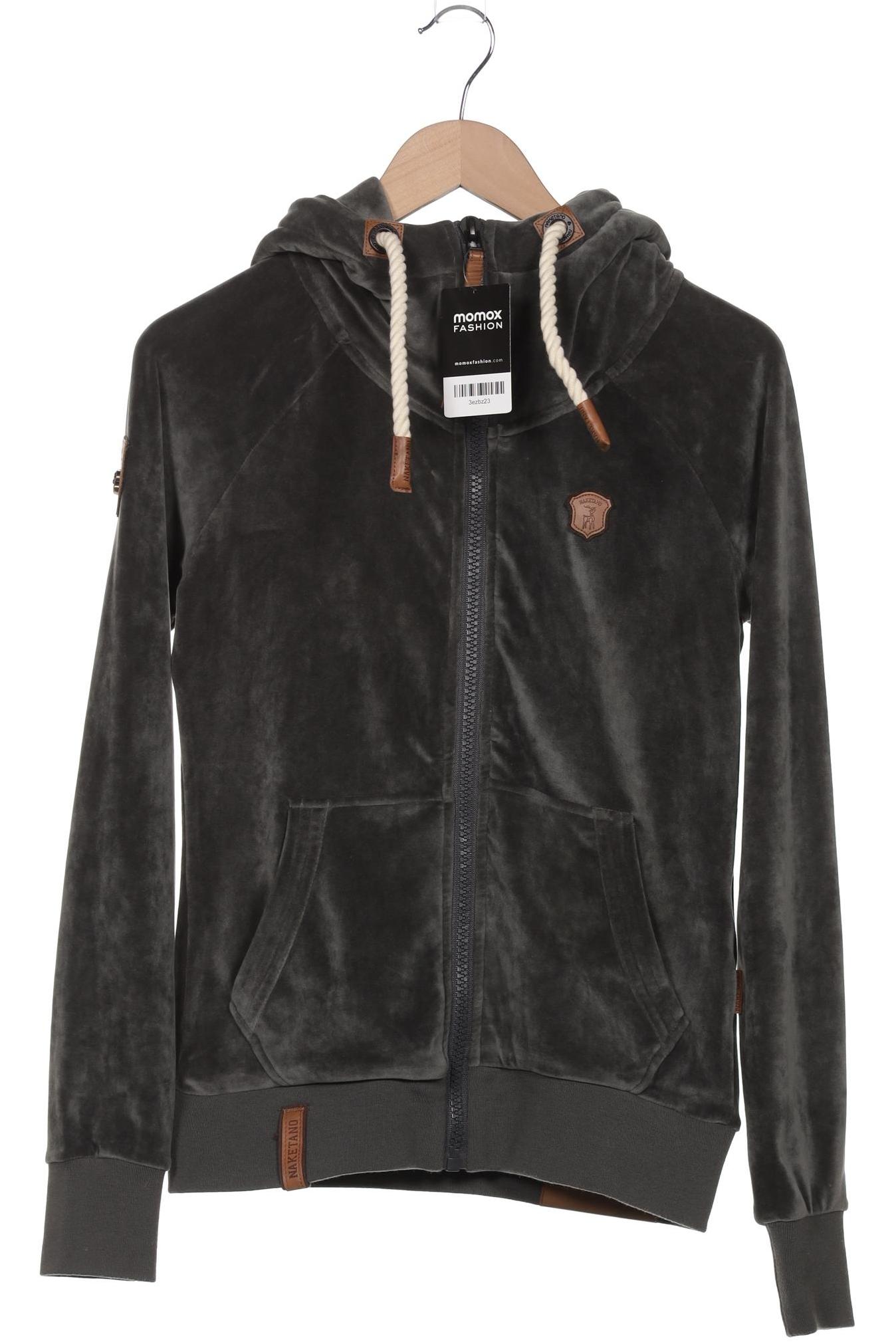 

Naketano Damen Kapuzenpullover, grau, Gr. 36