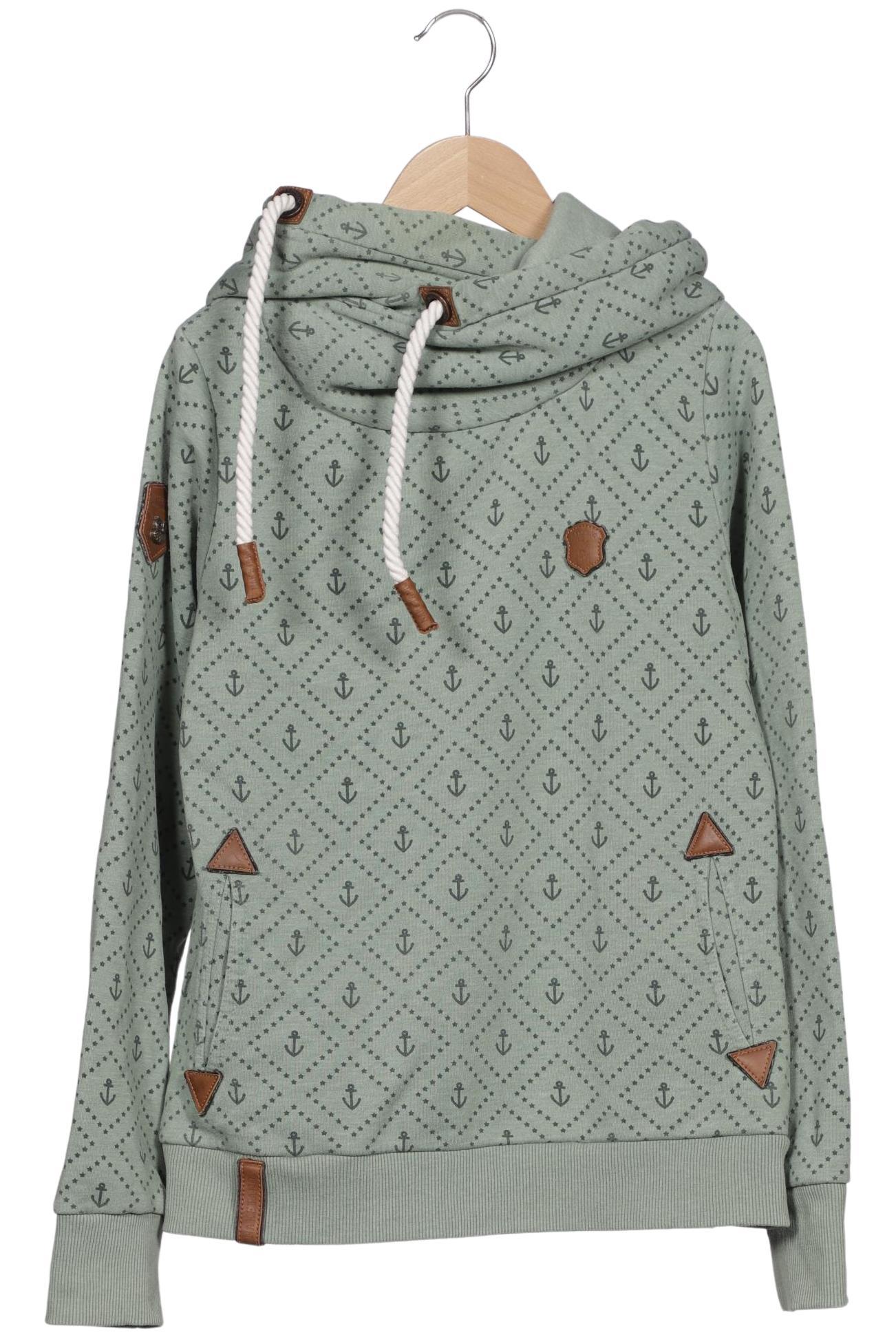 

Naketano Damen Kapuzenpullover, grün, Gr. 38